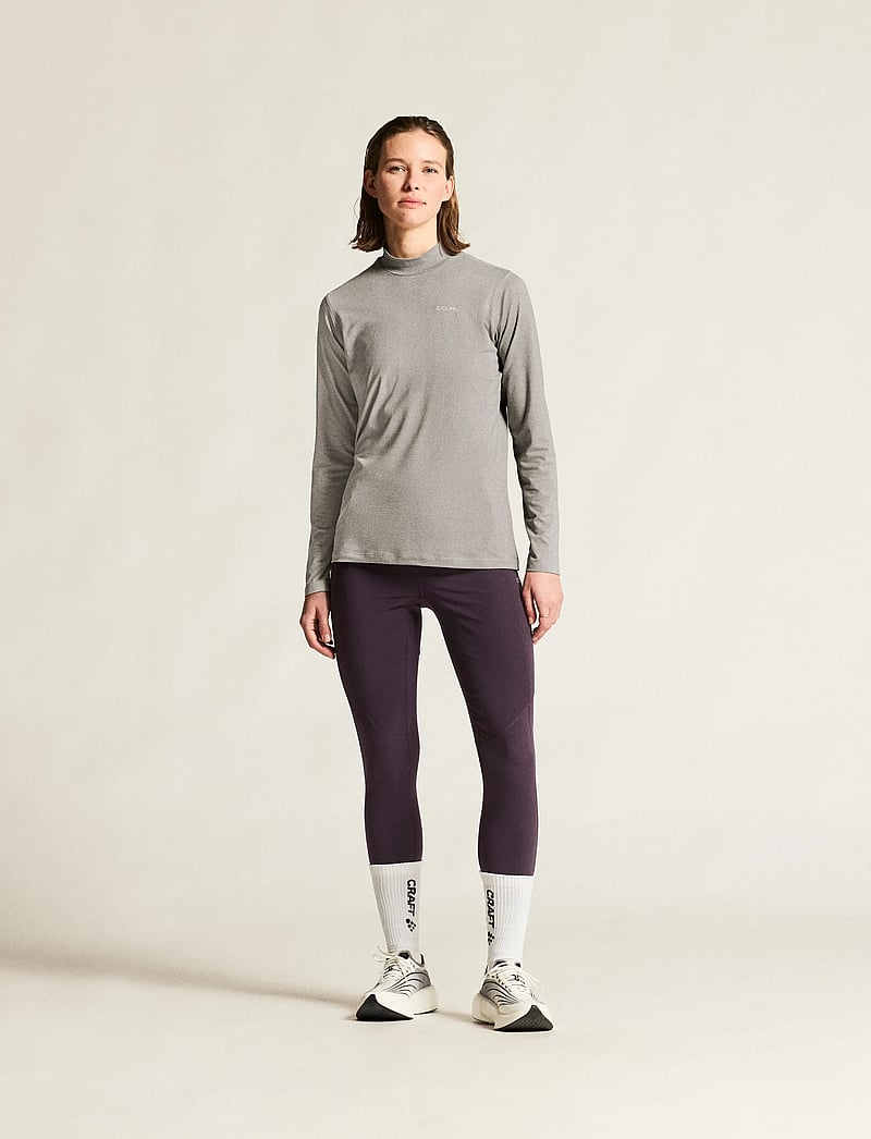 Craft - ADV ESSENCE WARM WIND TIGHTS 2 W - løbetights - dk plum - 0