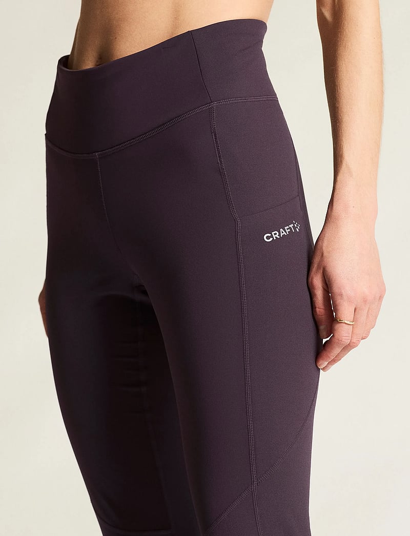 Craft - ADV ESSENCE WARM WIND TIGHTS 2 W - løbetights - dk plum - 4
