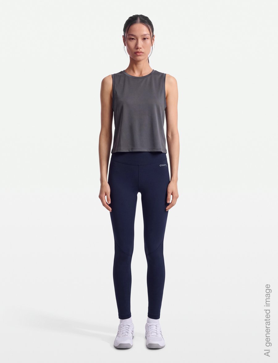 Craft - Adv Essence Warm Wind Tights 2 W - volle länge - night - 0