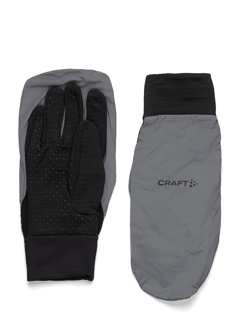 Craft - ESSENCE HYBRID GLOVE - fingervantar - black/silver - 0