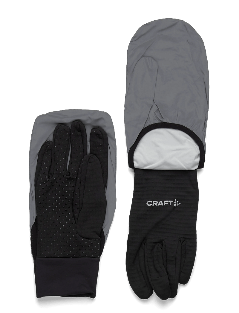 Craft - ESSENCE HYBRID GLOVE - fingervantar - black/silver - 1