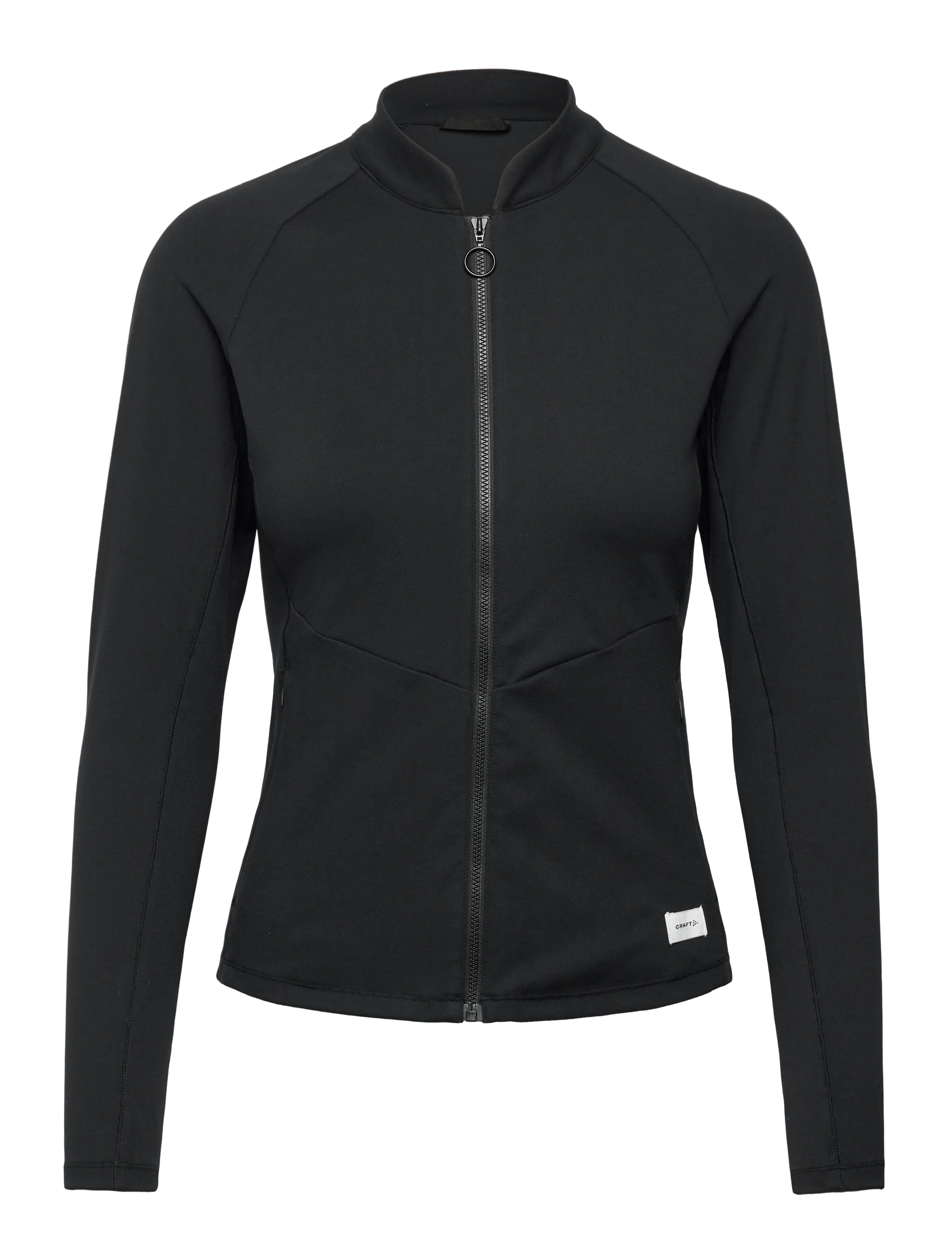 Craft Collective Zip Sweater W - Kampagne - BLACK / black