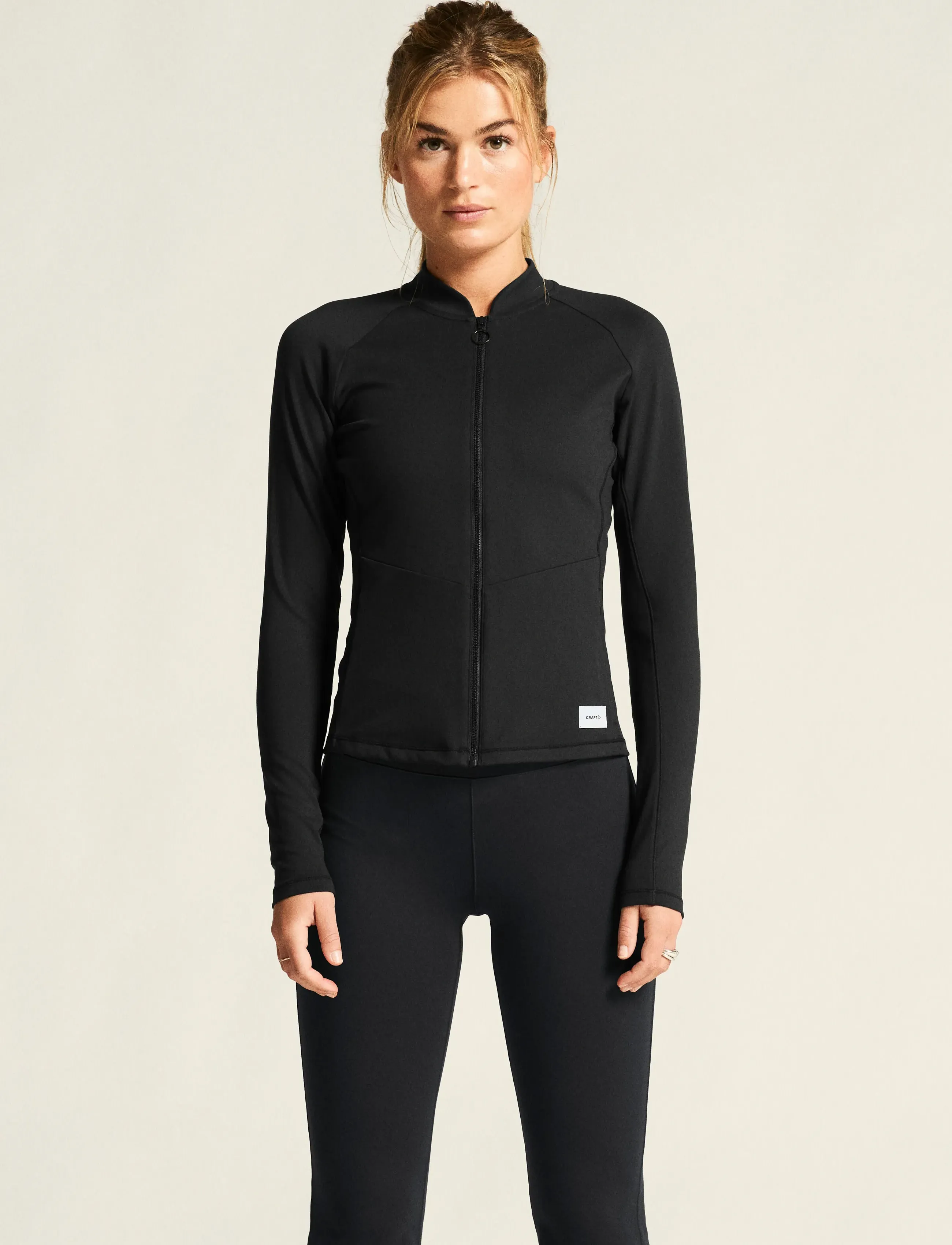 Craft Collective Zip Sweater W, M, Sport Sweatshirts & Hoodies, Schwarz - Sweatshirts, Frauen