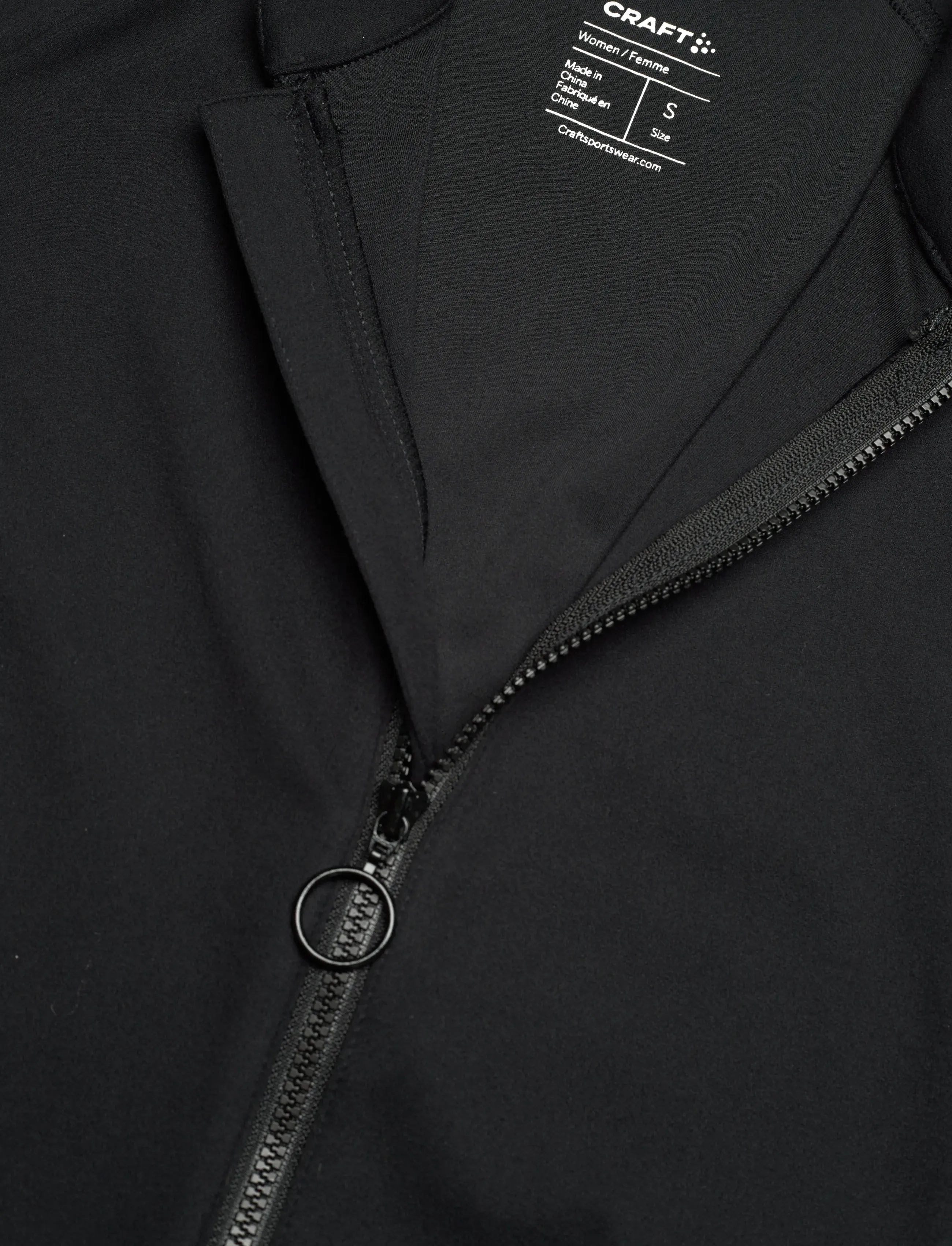 Craft - Collective Zip Sweater W - fleecejacken - black - 5