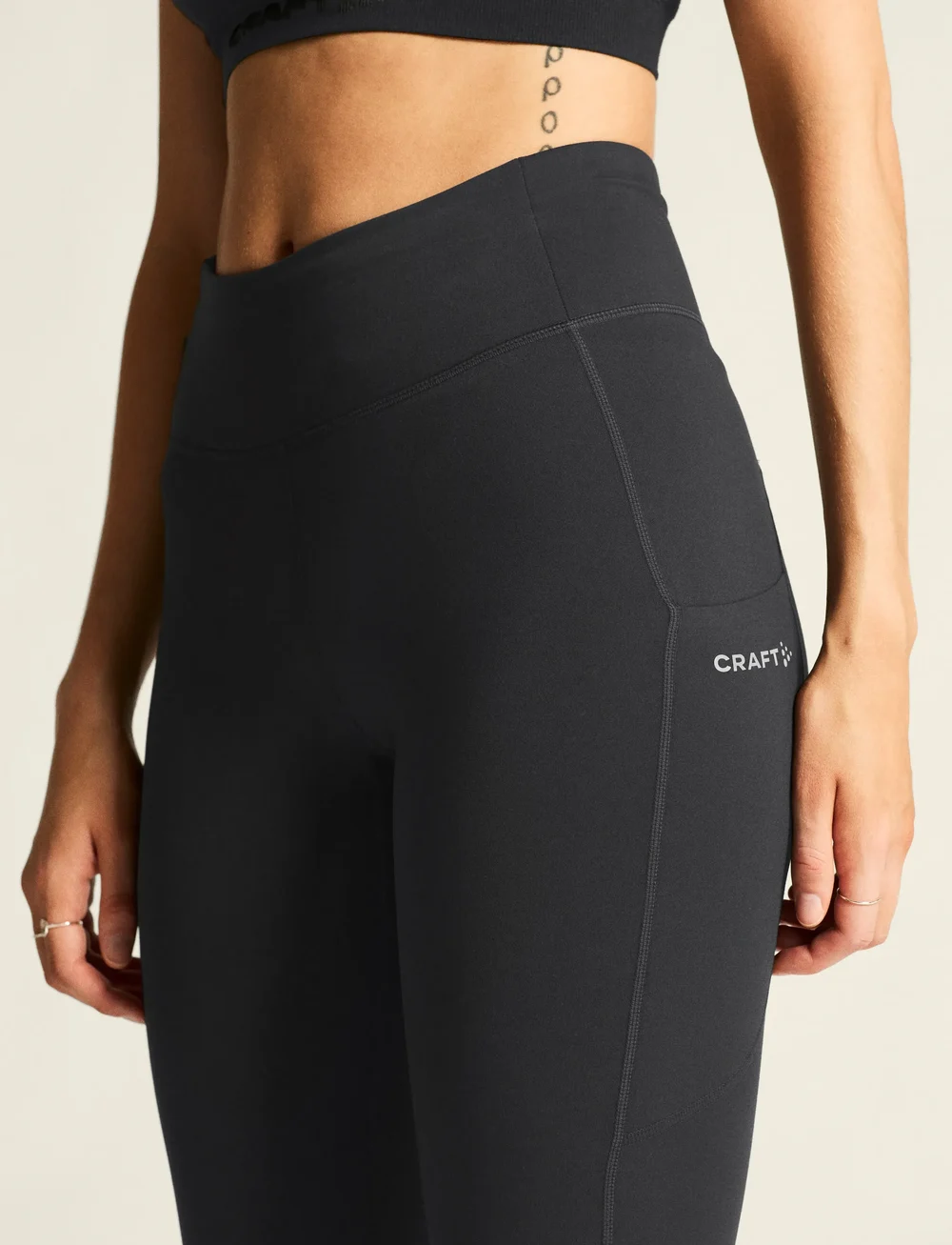 Craft - Adv Essence Warm Tights 3 W - treeningretuusid - black - 4