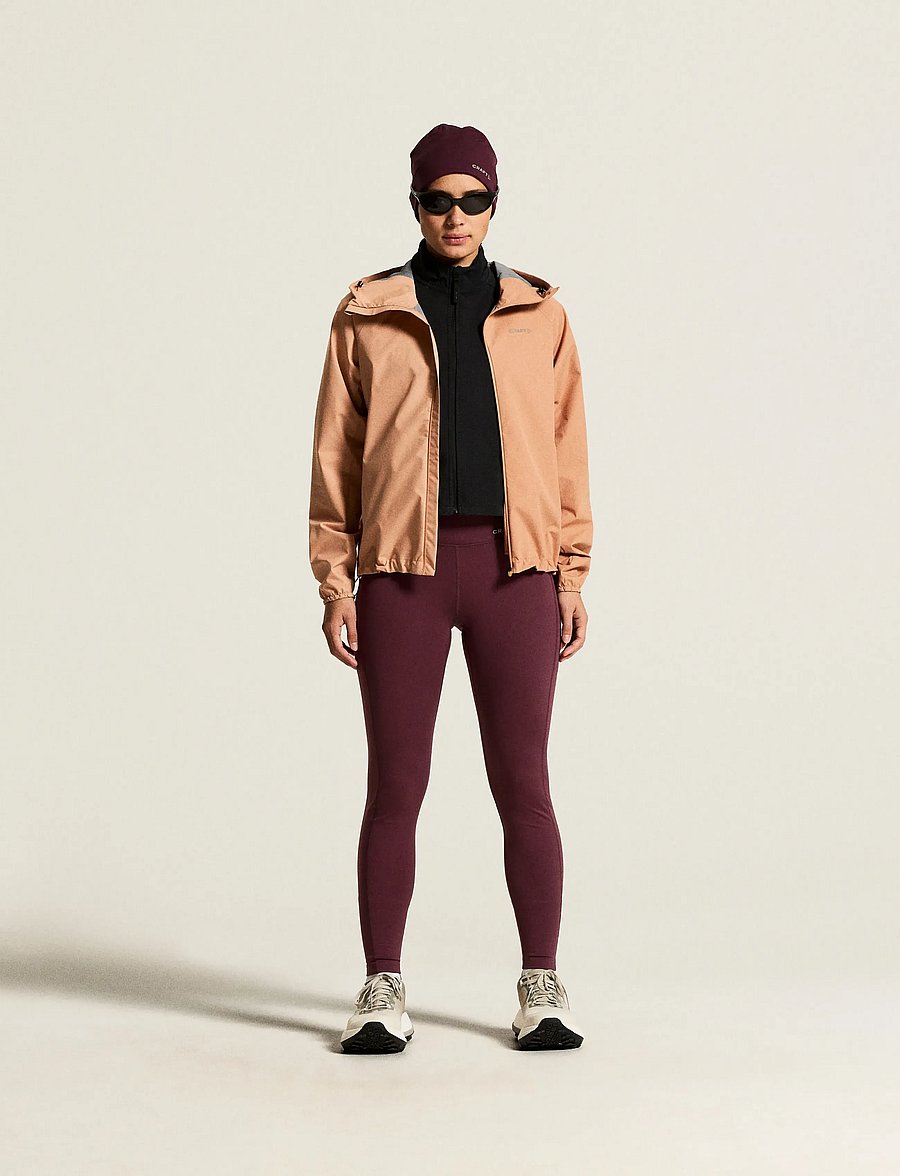 Craft - ADV ESSENCE WARM TIGHTS 3 W - volle länge - dk fig - 0