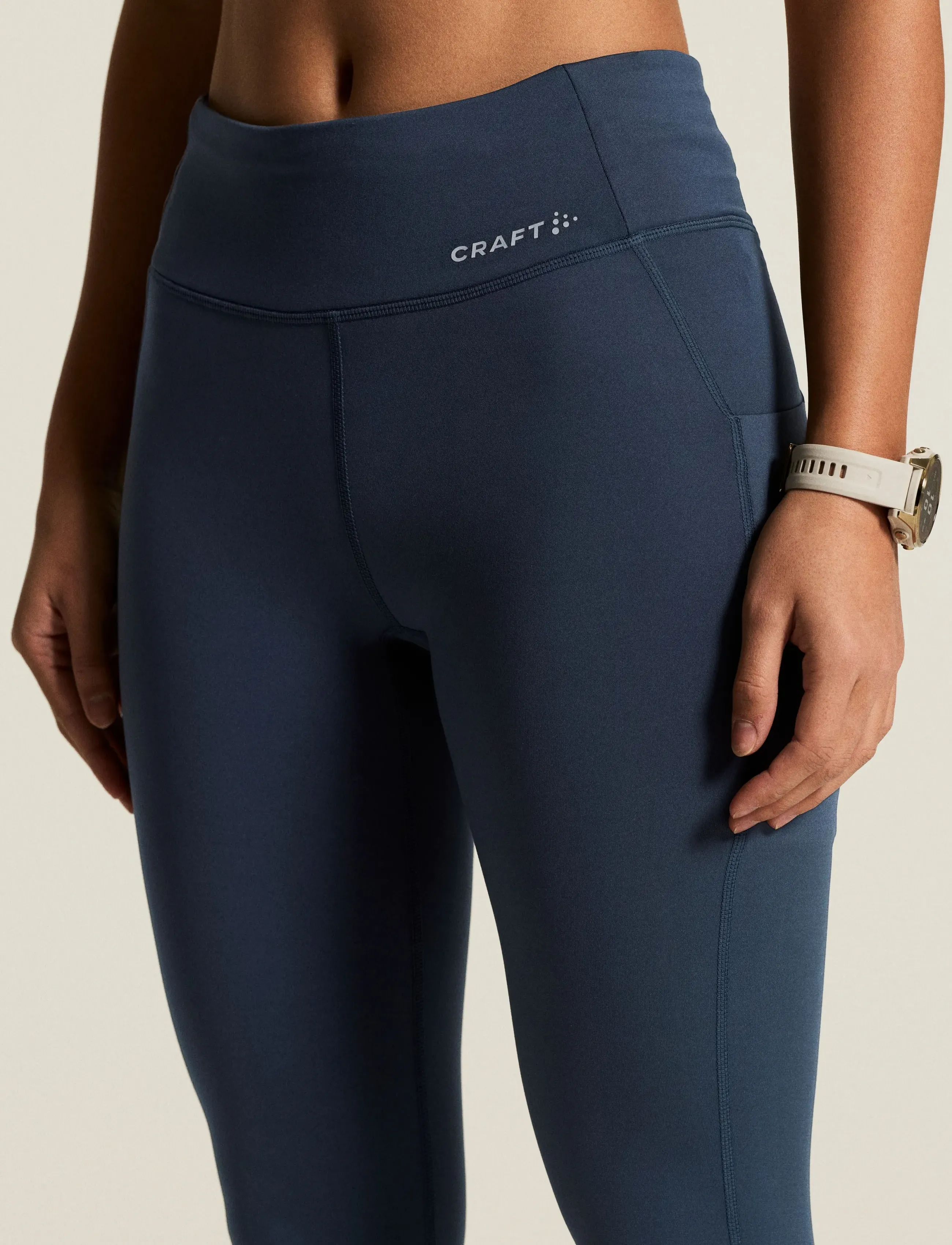 Craft - ADV ESSENCE WARM TIGHTS 3 W - fuld længde - night - 4