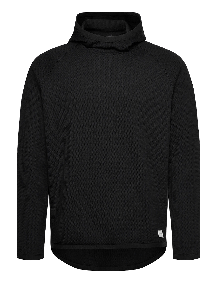 Craft - Grid Hood M - kapuutsiga dressipluusid - black - 1