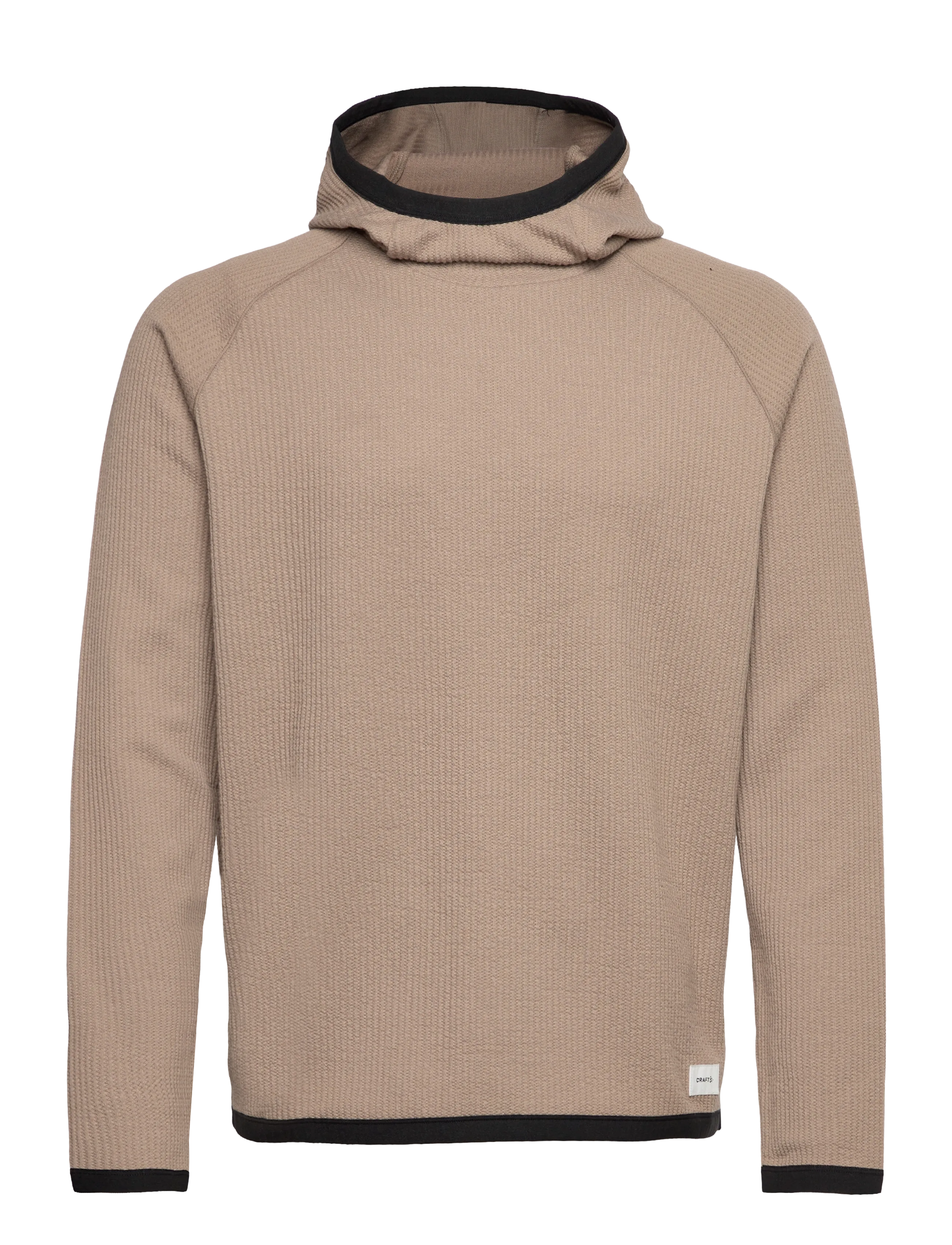 Craft Grid Hood M - Sweatshirts - TAUPE / beige