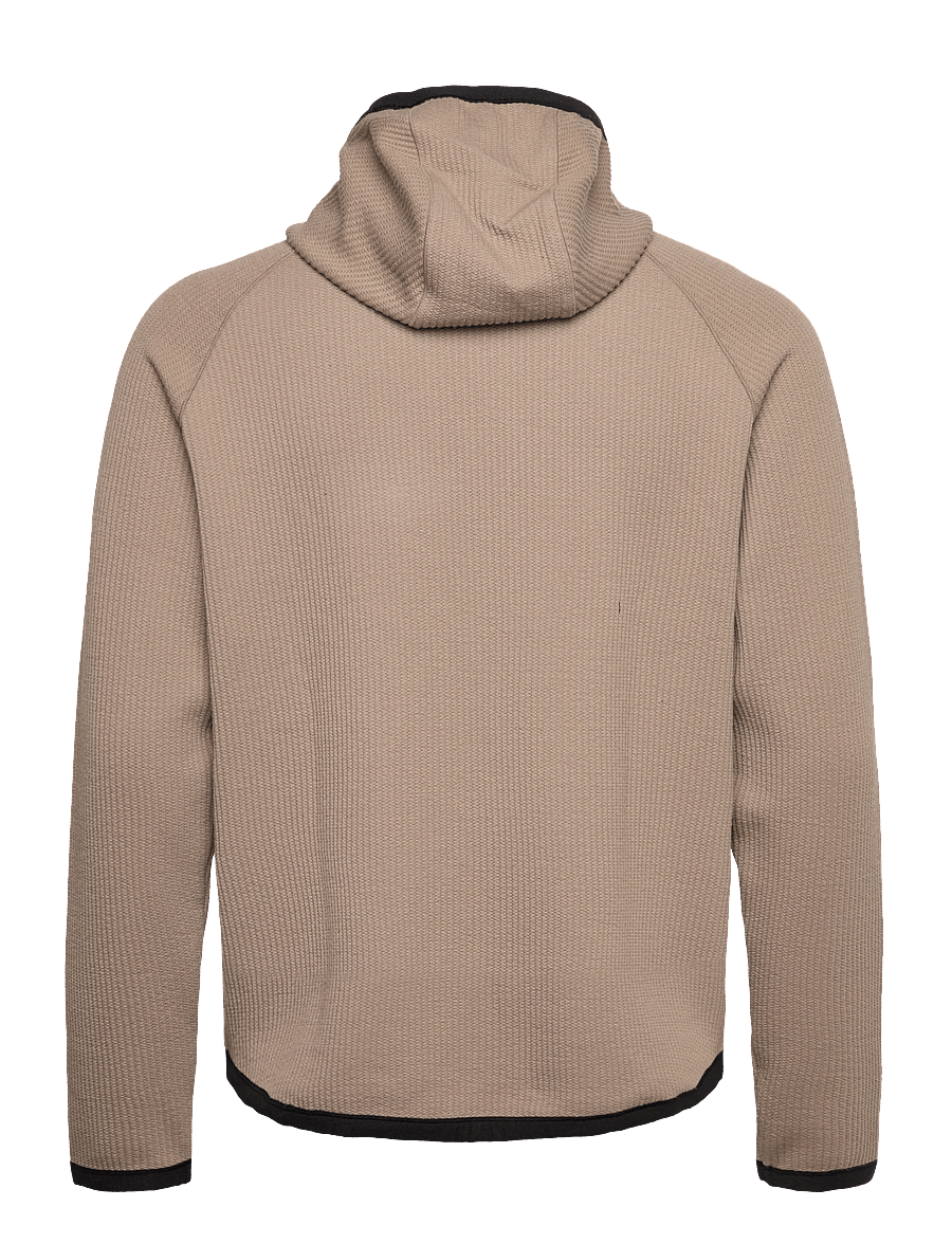 Craft - Grid Hood M - kapuutsiga dressipluusid - taupe - 2