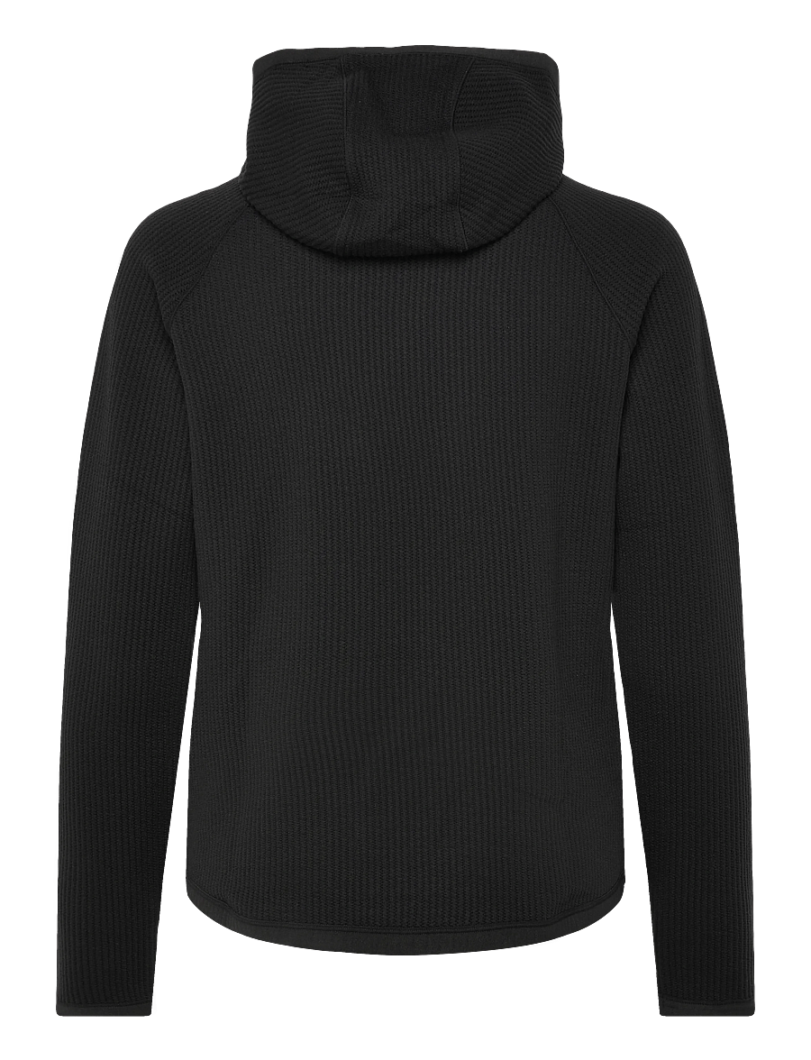 Craft - Grid Hood W - dressipluusid ja pusad - black - 2