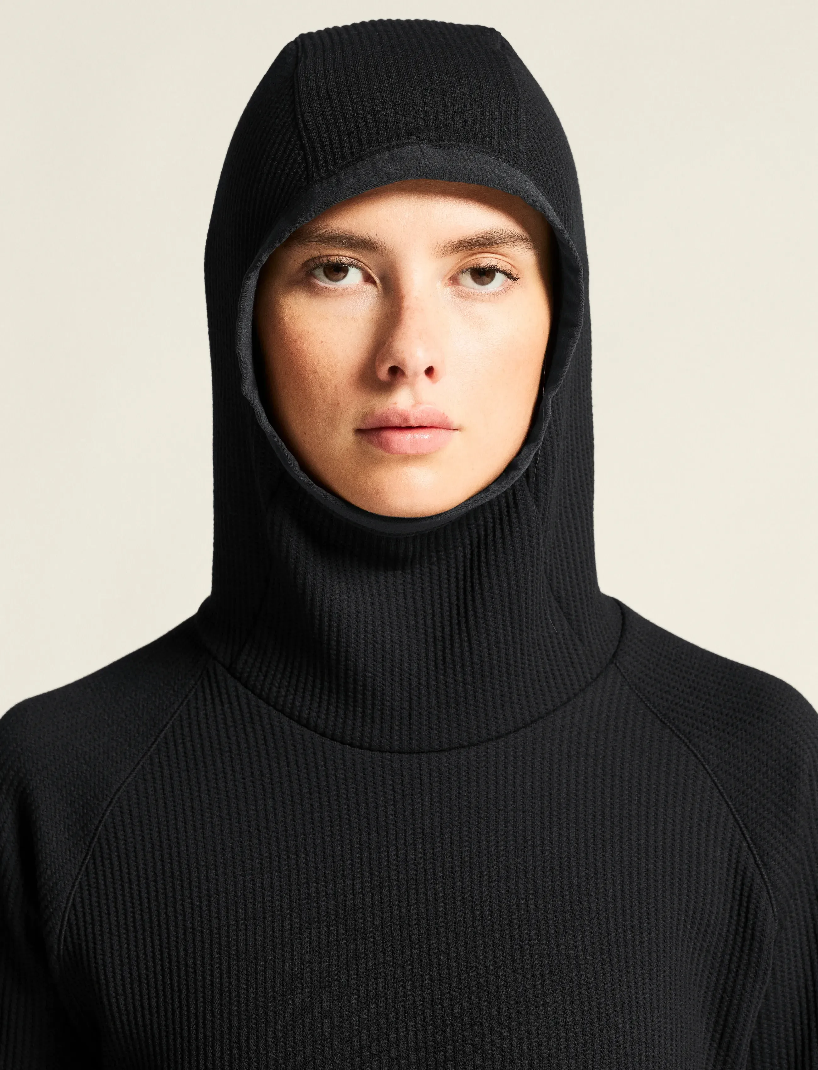 Craft - Grid Hood W - oberteile - black - 3