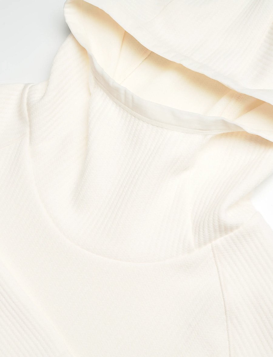 Craft - Grid Hood W - bluzy i swetry - tofu - 5