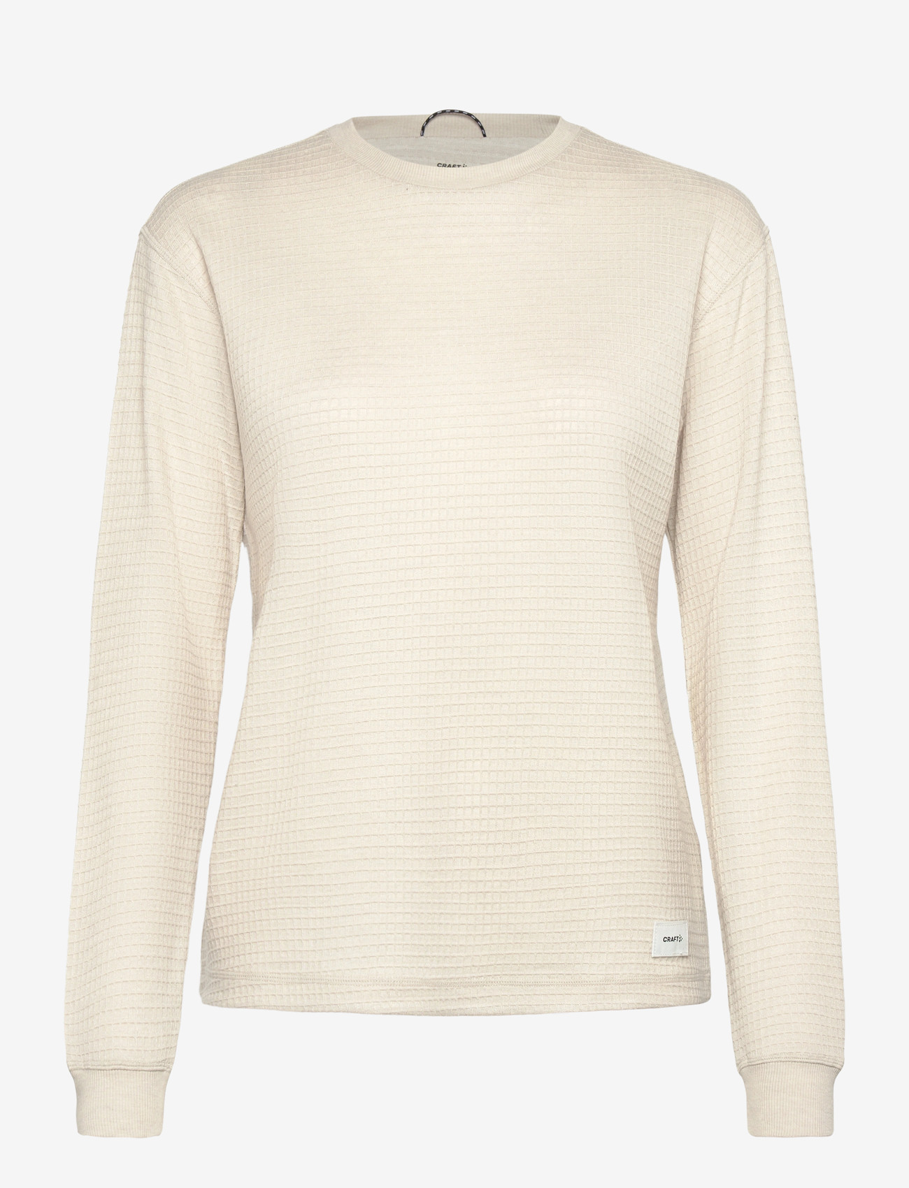 Craft - Wool Waffle Rn W - langarmshirts - plaster - 0