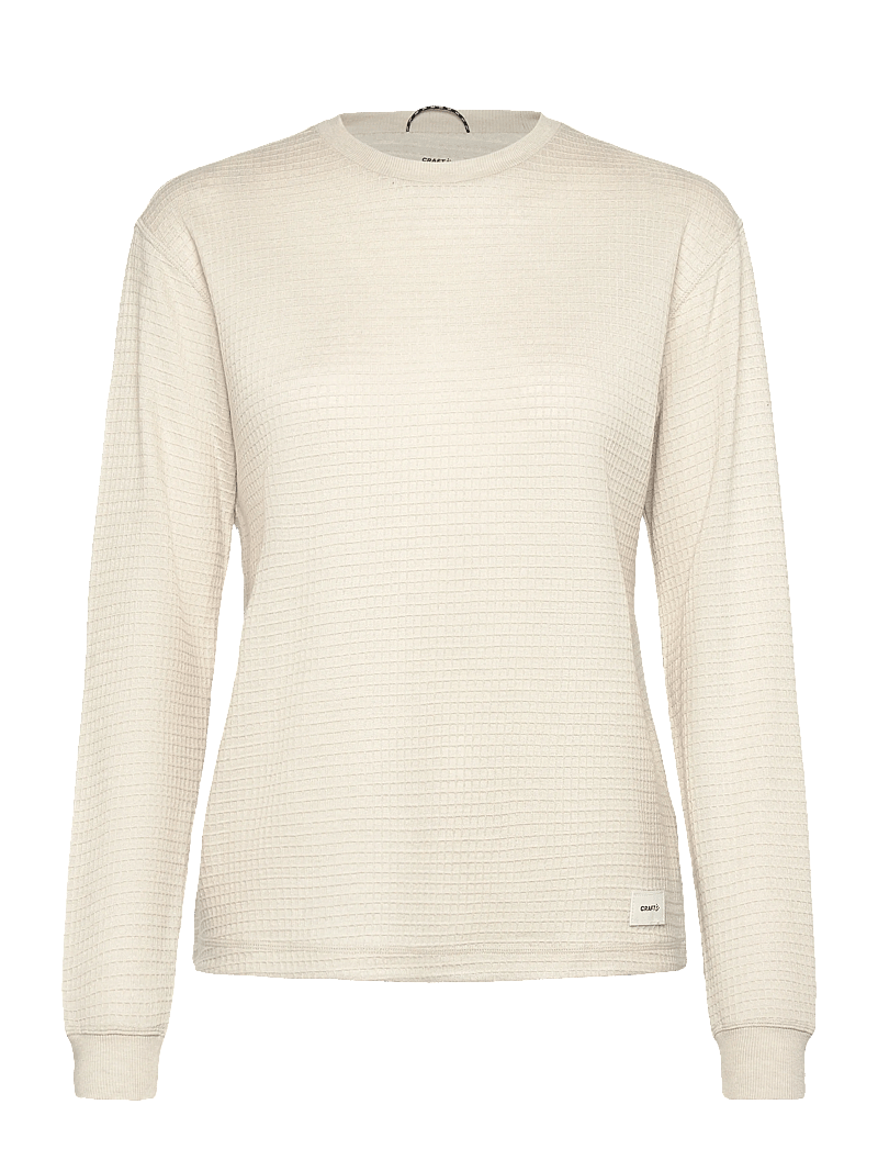 Craft - Wool Waffle Rn W - langarmshirts - plaster - 0