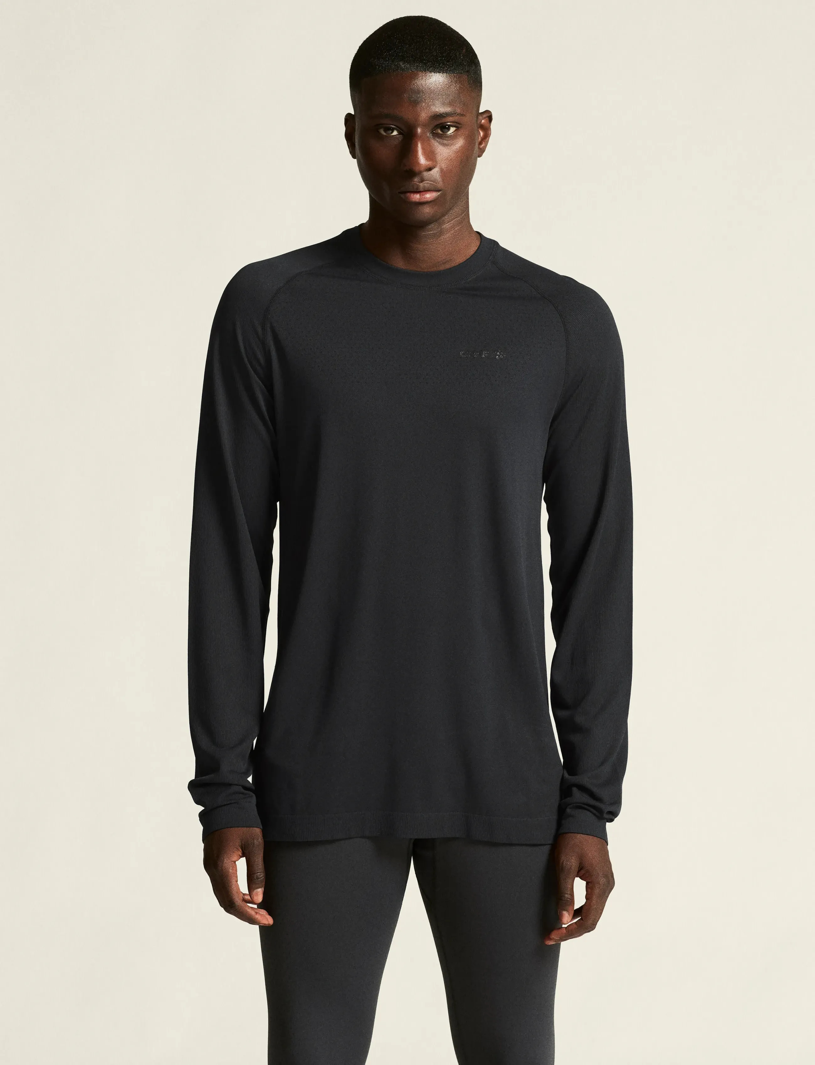 Craft Active Comfort Ls 2 M, Mænd, Active Comfort Langærmet Baselayer, Sort, Str: S