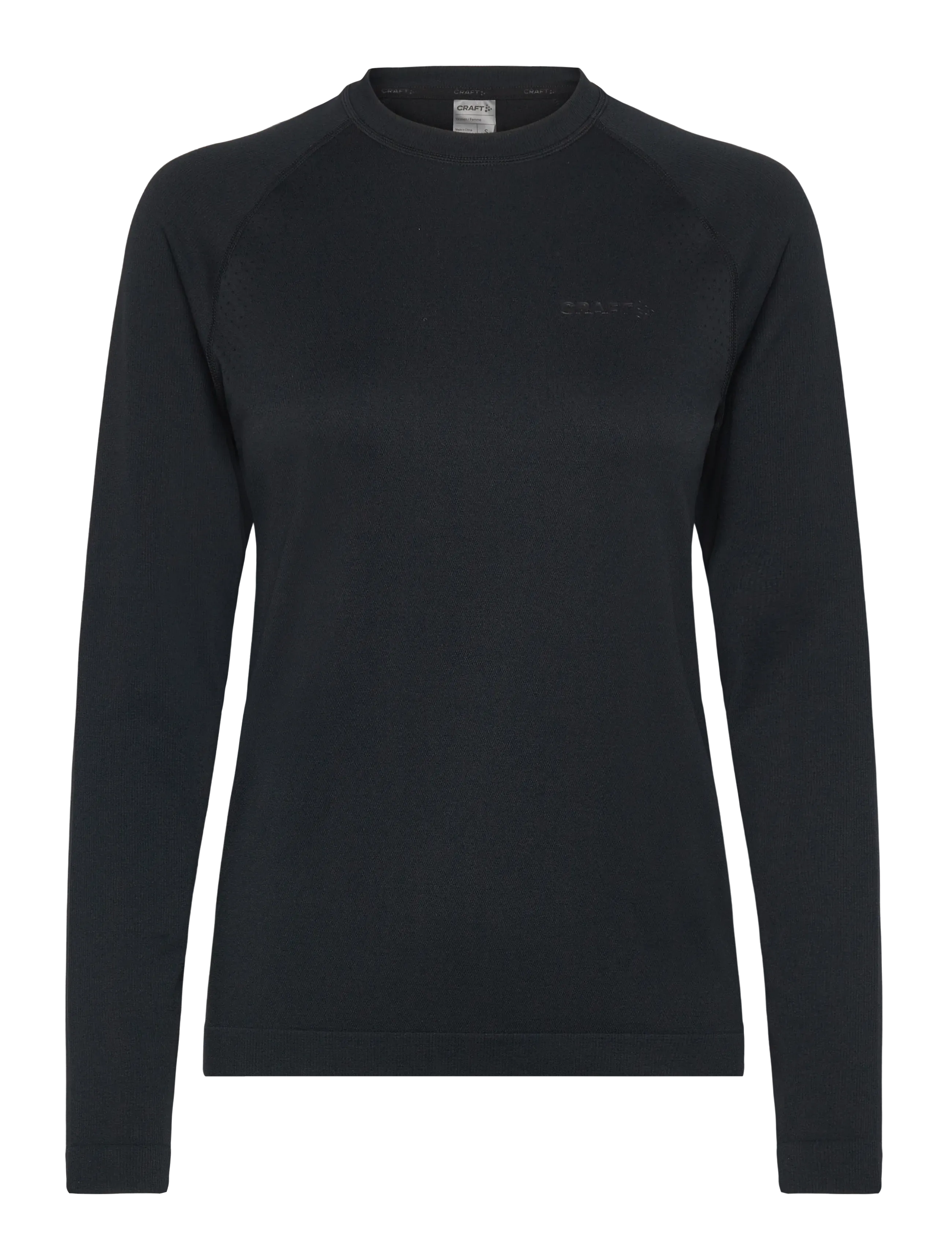 CRAFT Active Comfort Ls 2 W Schwarz - XXL - Damen
