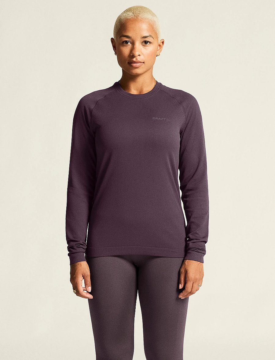 Craft - Active Comfort Ls 2 W - langarmshirts - dk plum - 0