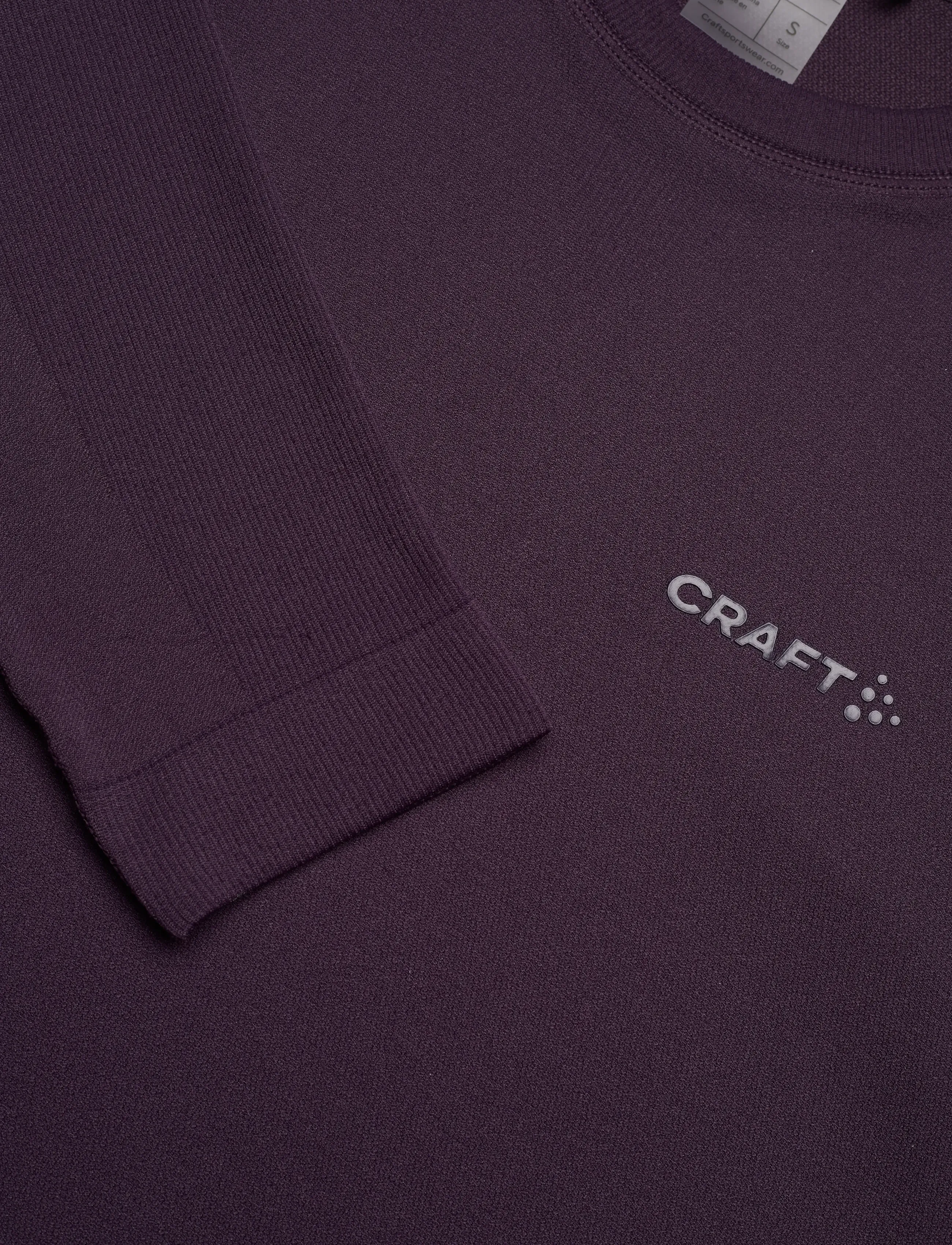 Craft - Active Comfort Ls 2 W - outerwear - dk plum - 4