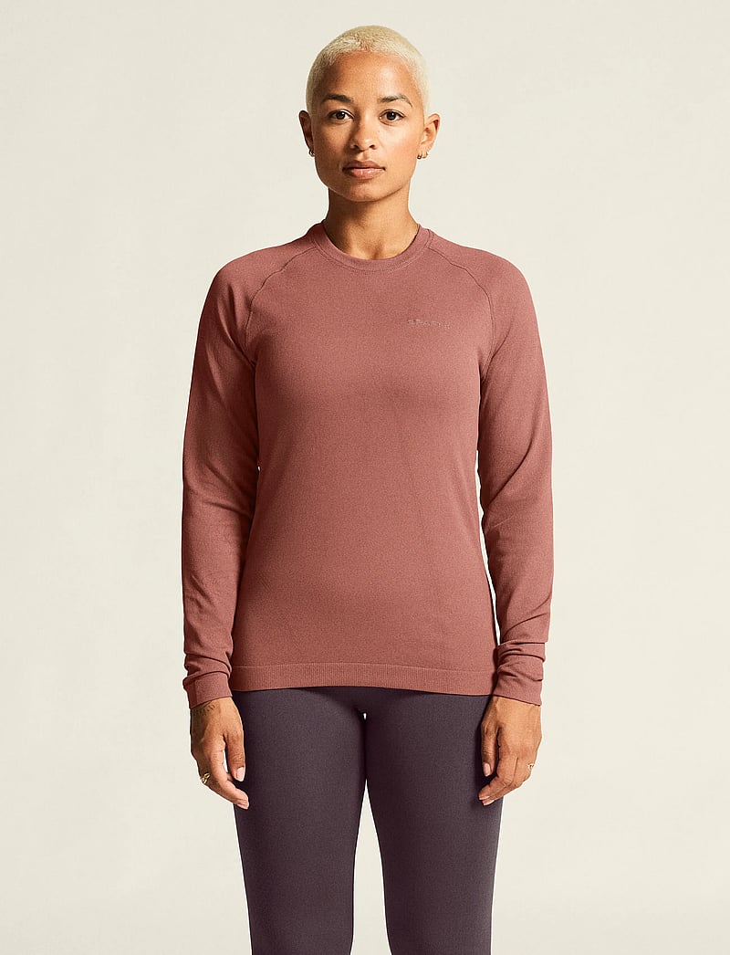 Craft - Active Comfort Ls 2 W - langarmshirts - rose brown - 0