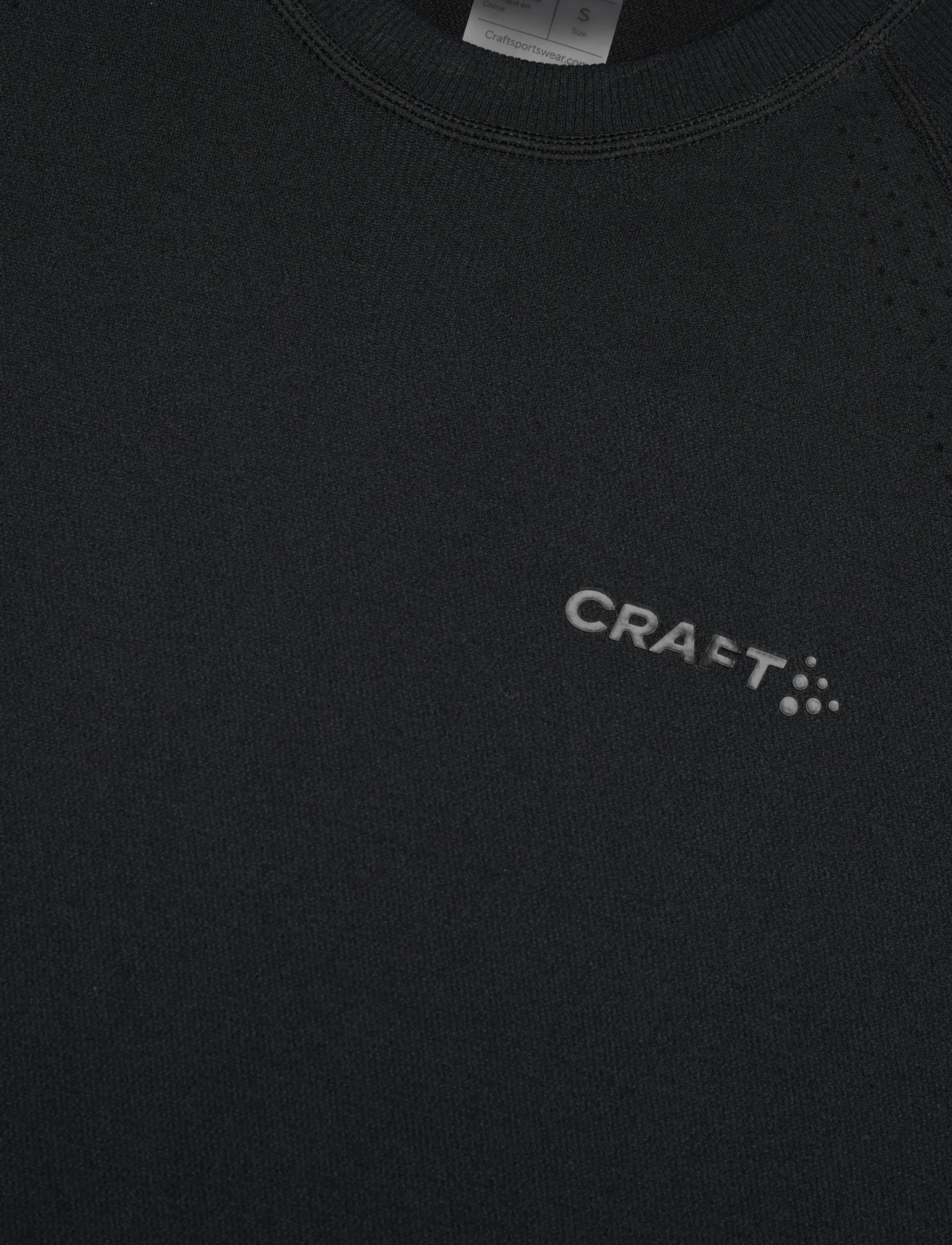 Craft - Active Comfort Ss 2 W - t-shirts - black - 4