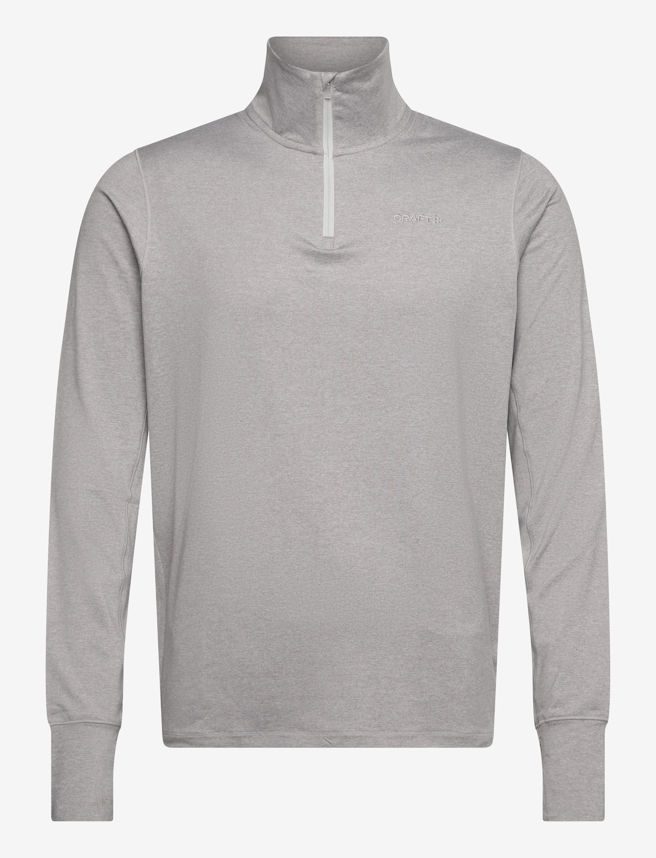 Craft - Flow Hz Ls M - fleece & midlayer - grey melange - 0