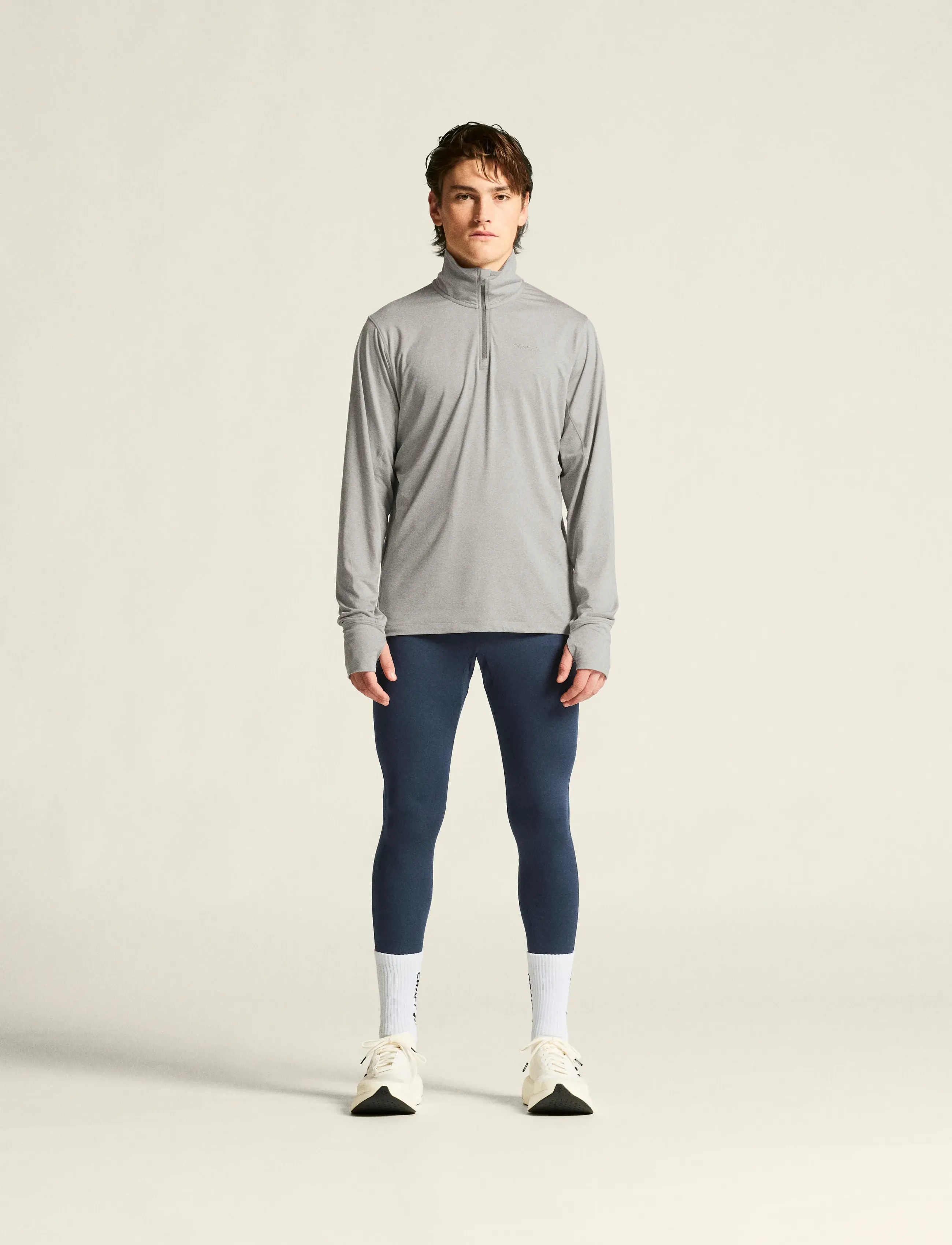 Craft Flow Hz Ls M, Sport Fleeces & Midlayers, Grau - Männerswear
