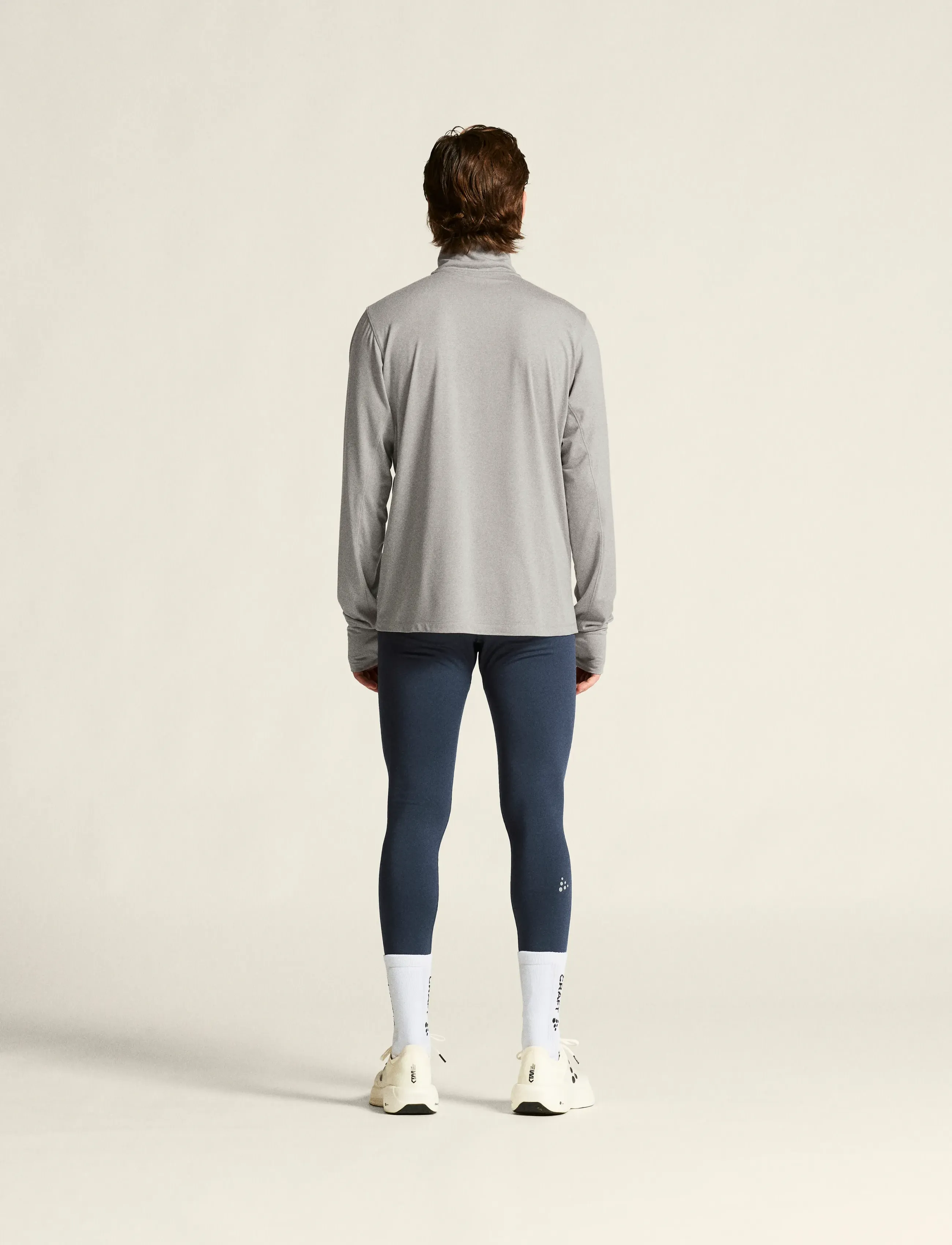 Craft - Flow Hz Ls M - madalaimad hinnad - grey melange - 3