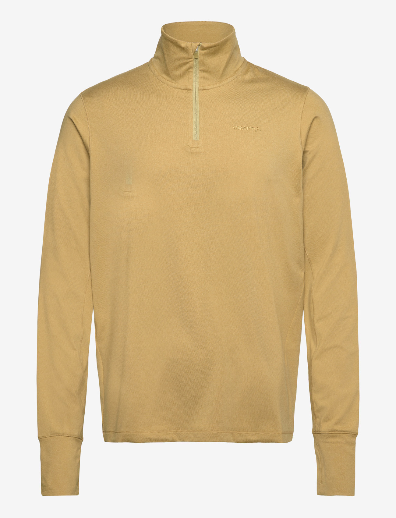 Craft - Flow Hz Ls M - laveste priser - khaki melange - 0