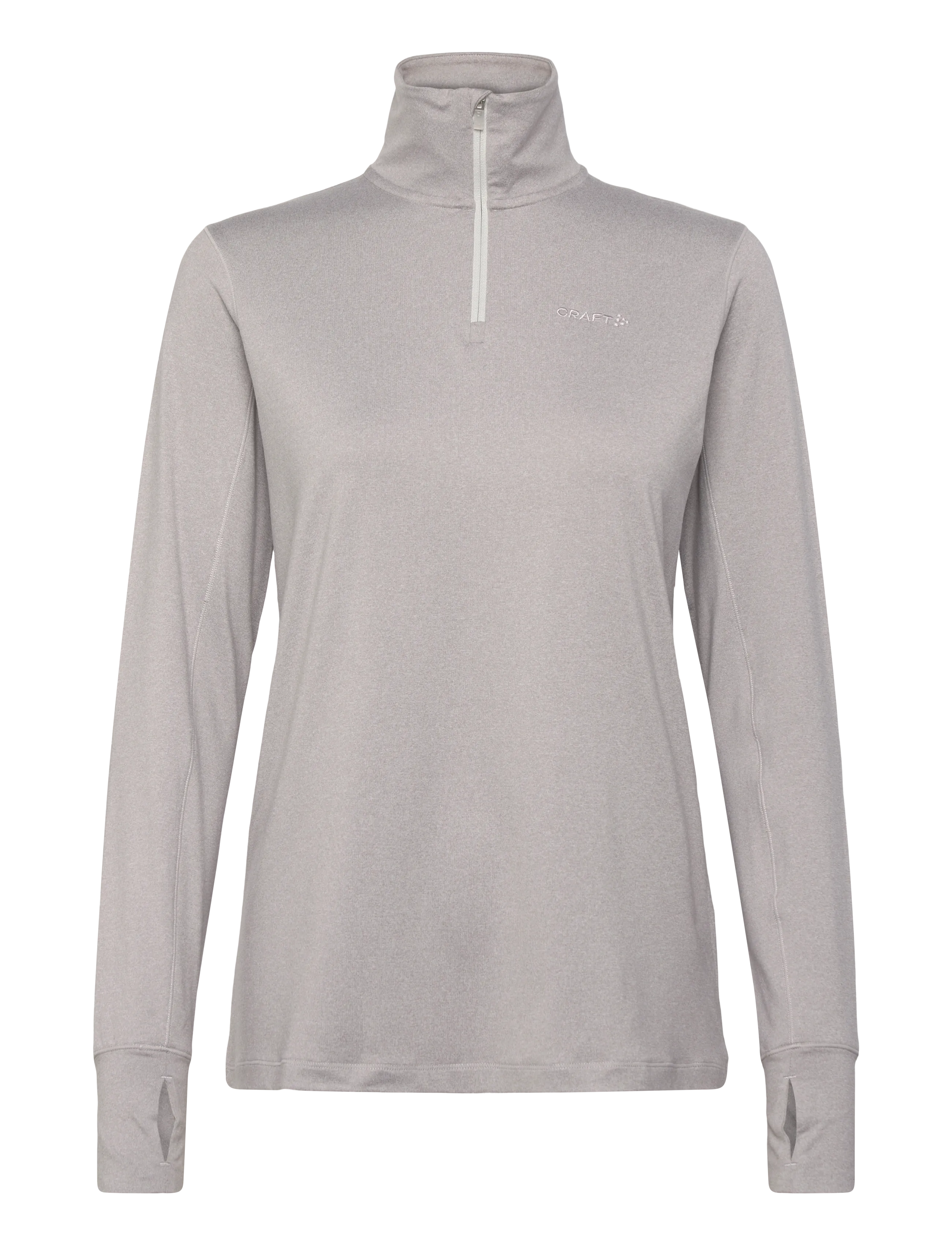 Craft Flow Hz Ls W, XL, Grey, Sport Base Layers > Sport Base Layer Overdele, Dame