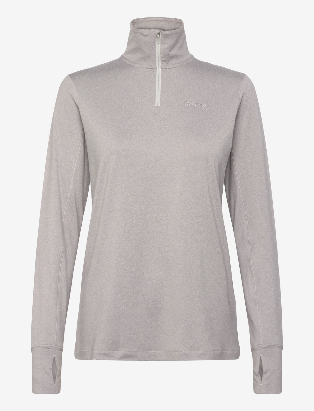 Craft - Flow Hz Ls W - laveste priser - grey melange - 0