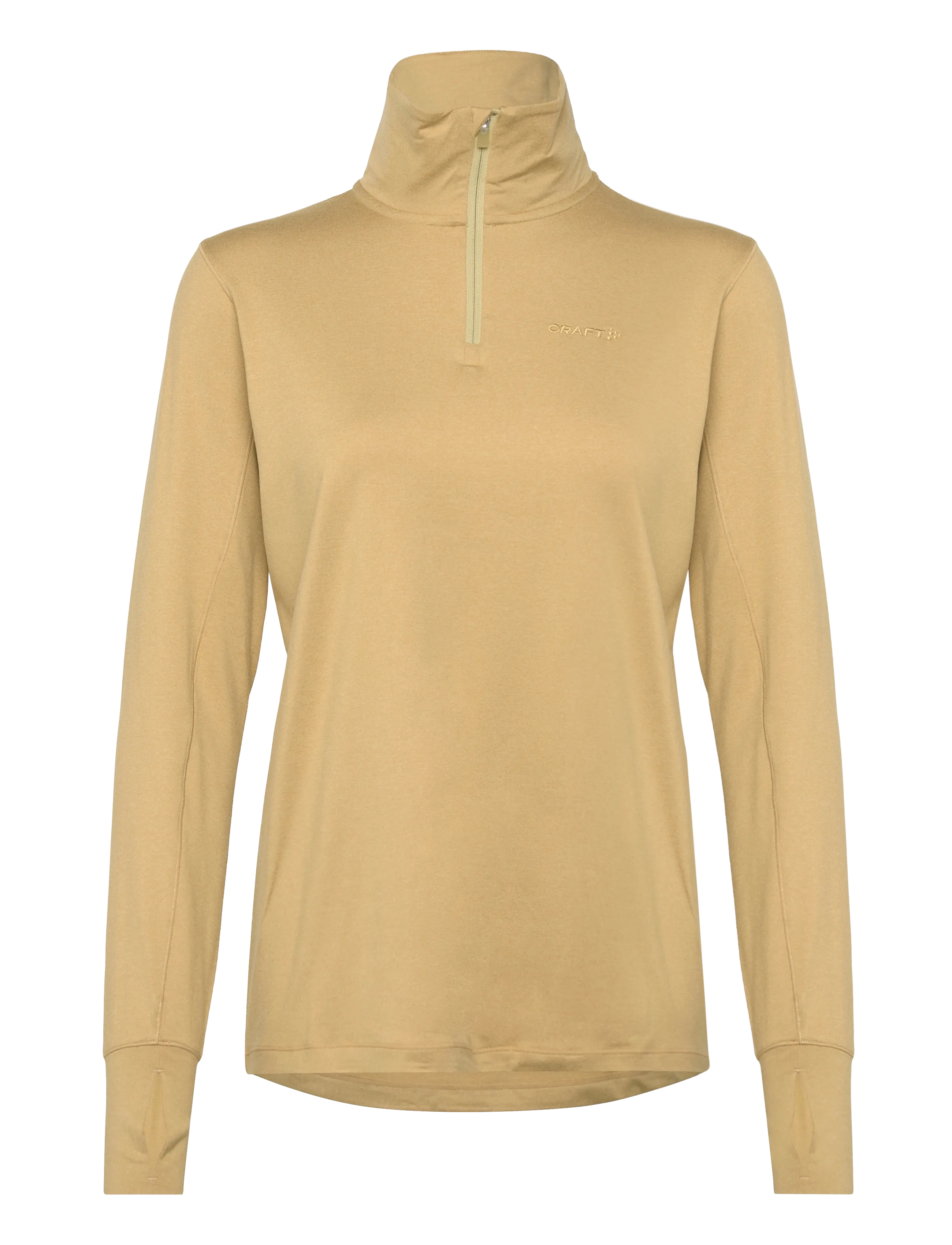 Craft Flow Hz Ls W - Craft - KHAKI MELANGE / beige