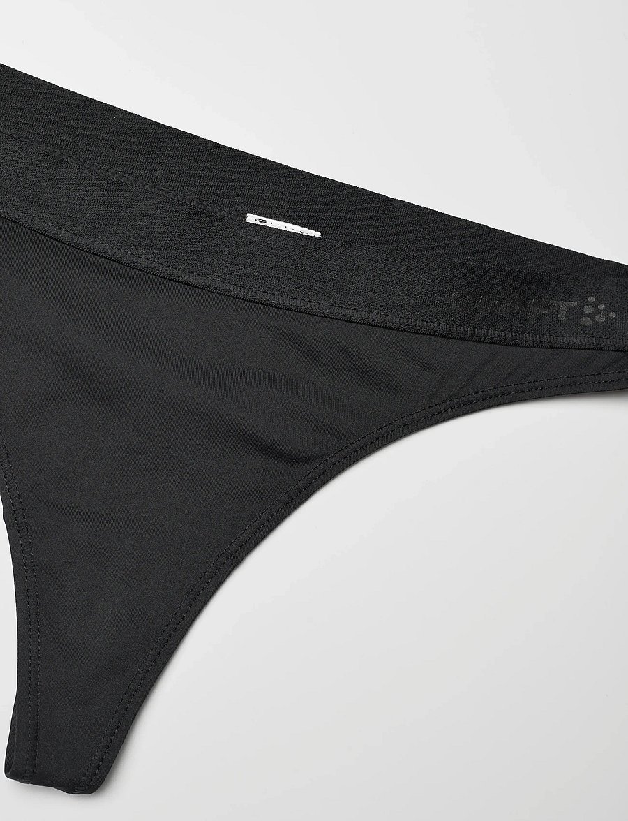 Craft - ACTIVE STRING W - unterwäsche & socken - black - 4
