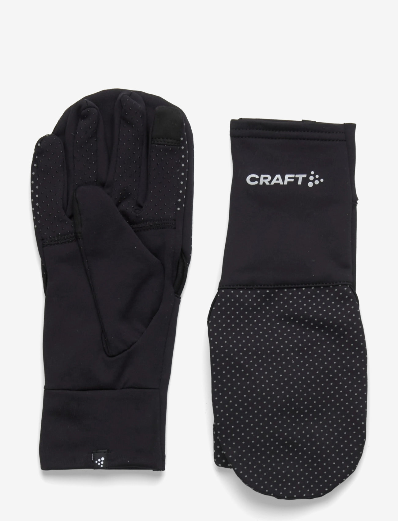 Craft - LUMEN FLEECE HYBRID GLOVE 2 - pirštinės su pirštais - black - 0