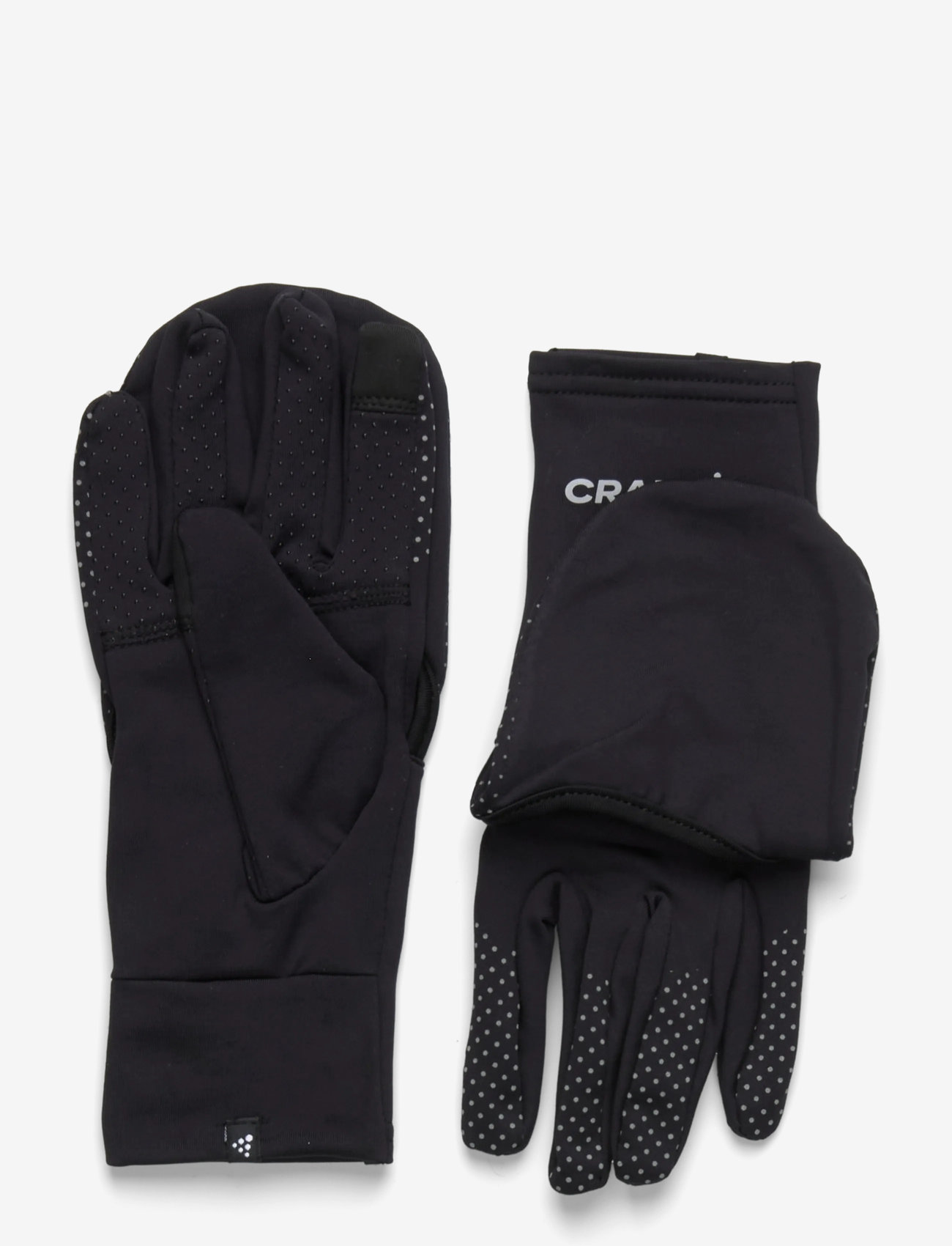 Craft - LUMEN FLEECE HYBRID GLOVE 2 - pirštinės su pirštais - black - 1