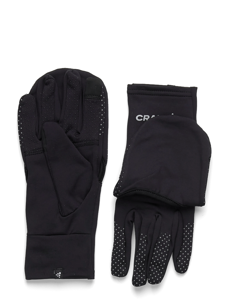 Craft - LUMEN FLEECE HYBRID GLOVE 2 - pirštinės su pirštais - black - 1