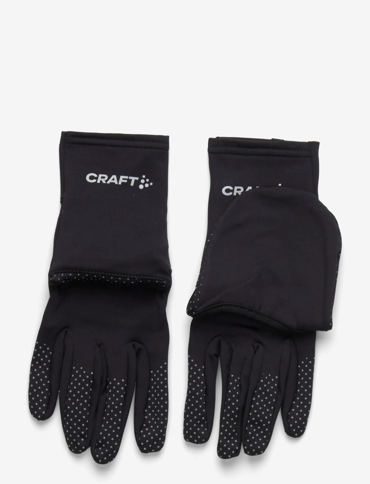 Craft - LUMEN FLEECE HYBRID GLOVE 2 - pirštinės su pirštais - black - 2