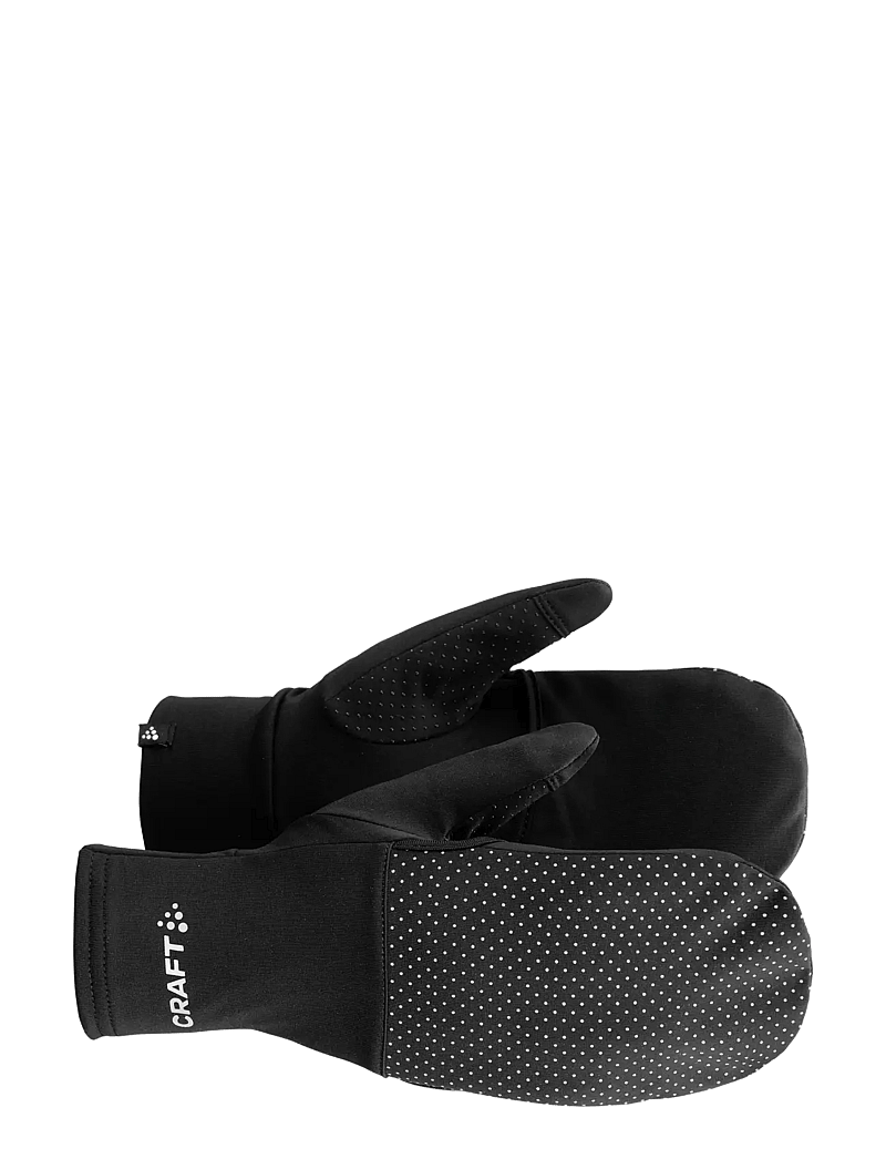 Craft - LUMEN FLEECE HYBRID GLOVE 2 - pirštinės su pirštais - black - 3