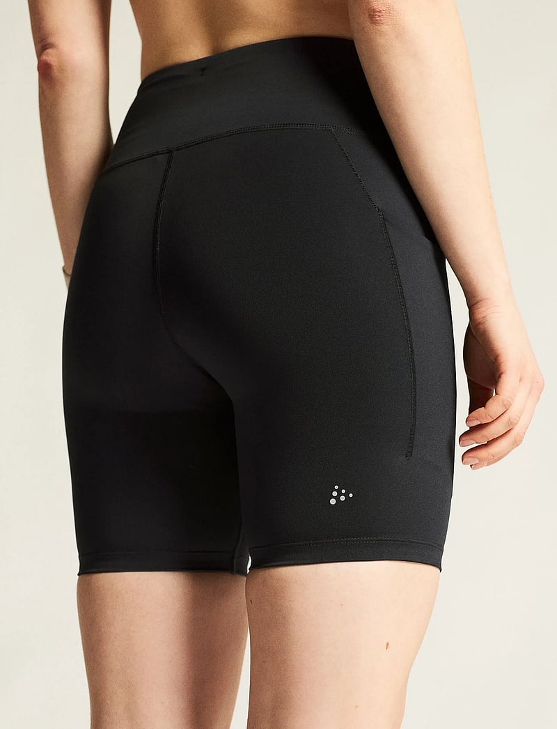 Craft - ESSENCE SHORT TIGHTS 3 W - jooksuretuusid - black - 5