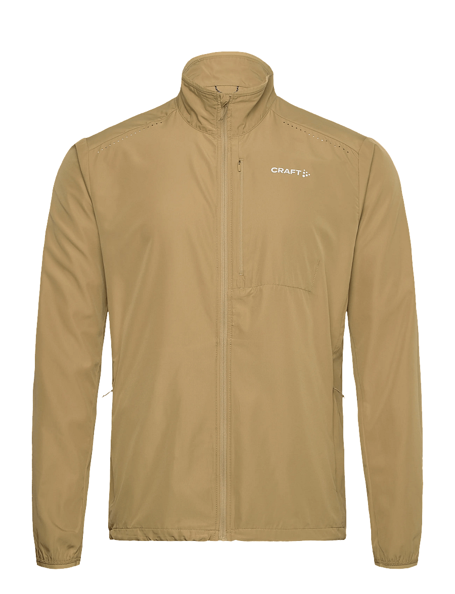 Craft - ESSENCE WIND JACKET 2 M - sportsjakker - khaki - 1