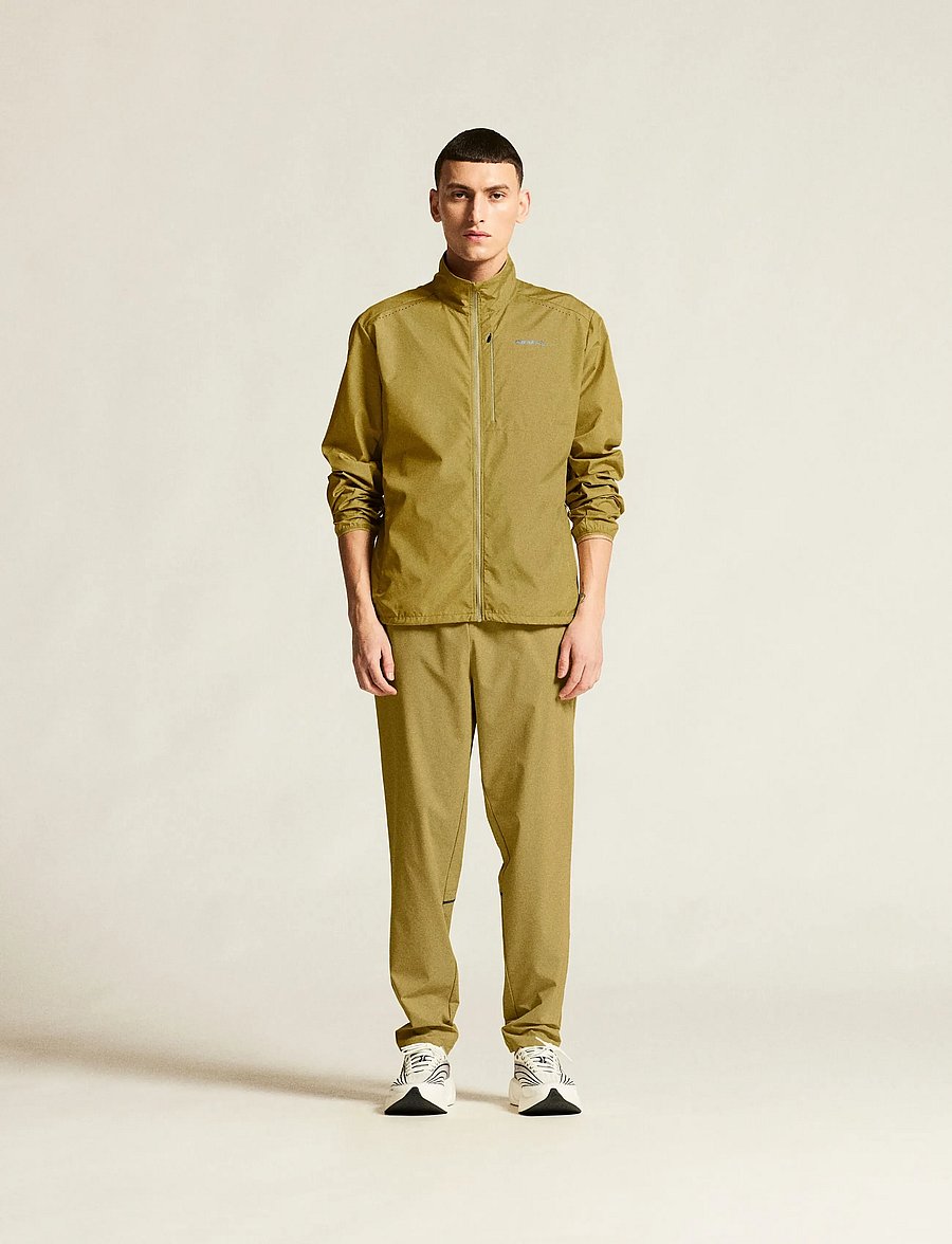 Craft - ESSENCE WIND JACKET 2 M - sportsjakker - khaki - 0