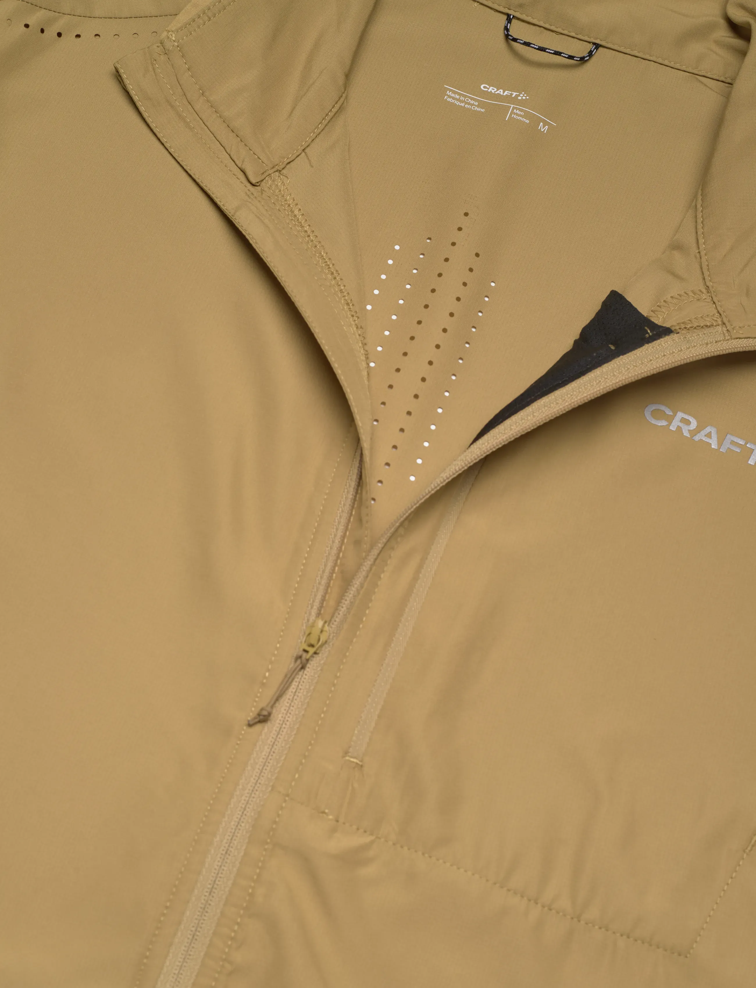 Craft - Essence Wind Jacket 2 M - training jackets - khaki - 5