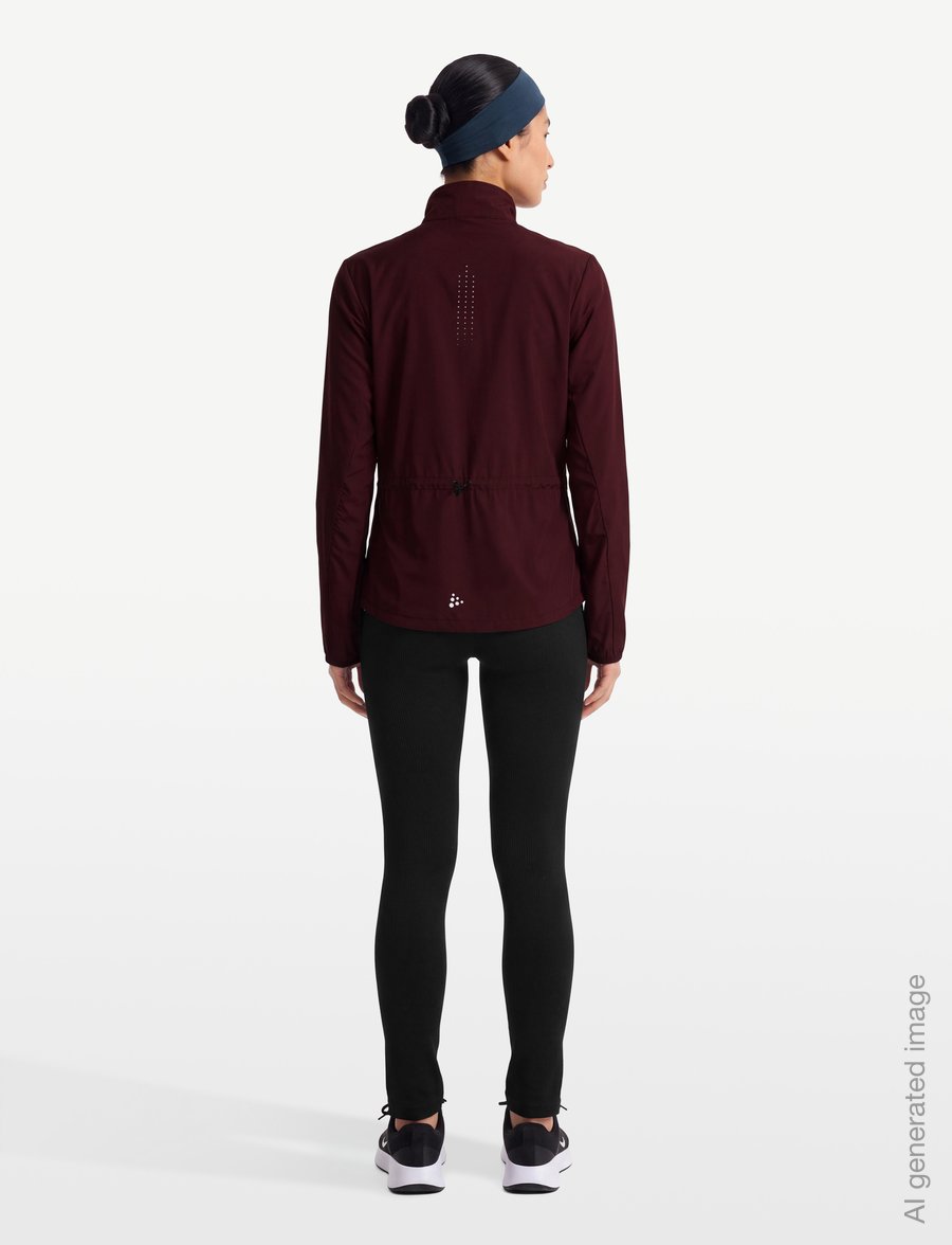 Craft - ESSENCE WIND JACKET 2 W - träningsjackor - dk fig - 4