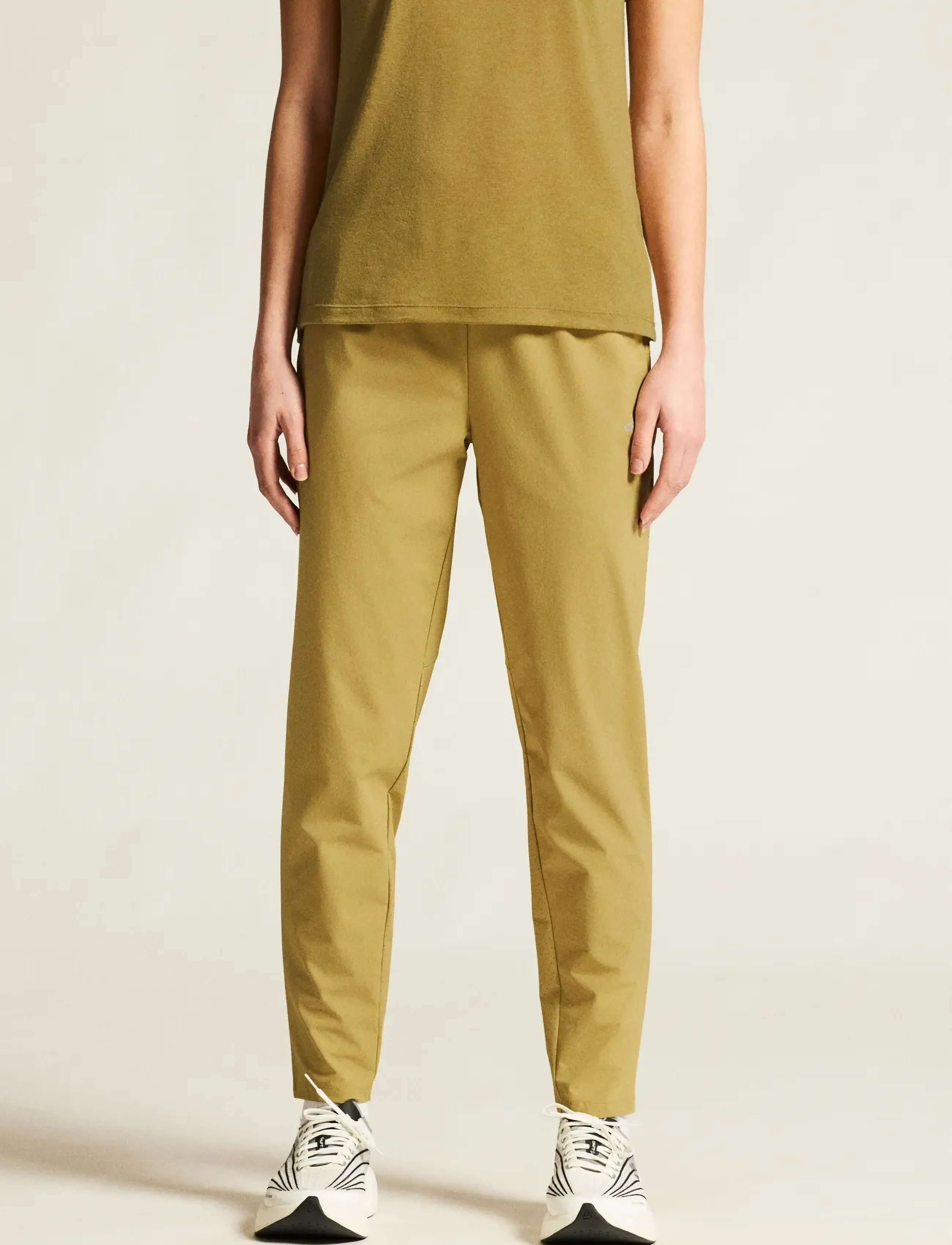 Craft Essence Training Pants 3 W, M, Beige, Sport Pants > Sport Training Pants, Dame