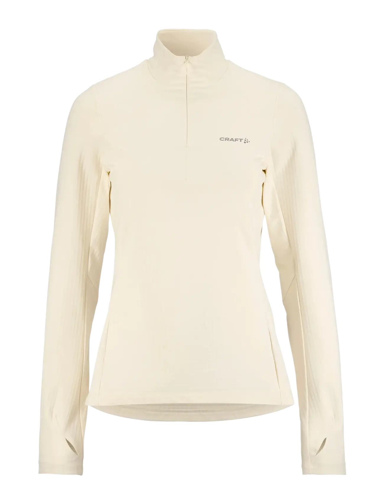 Craft GAIN THERMAL MIDLAYER 2 W - Fleeces & Midlayers - TOFU / cream