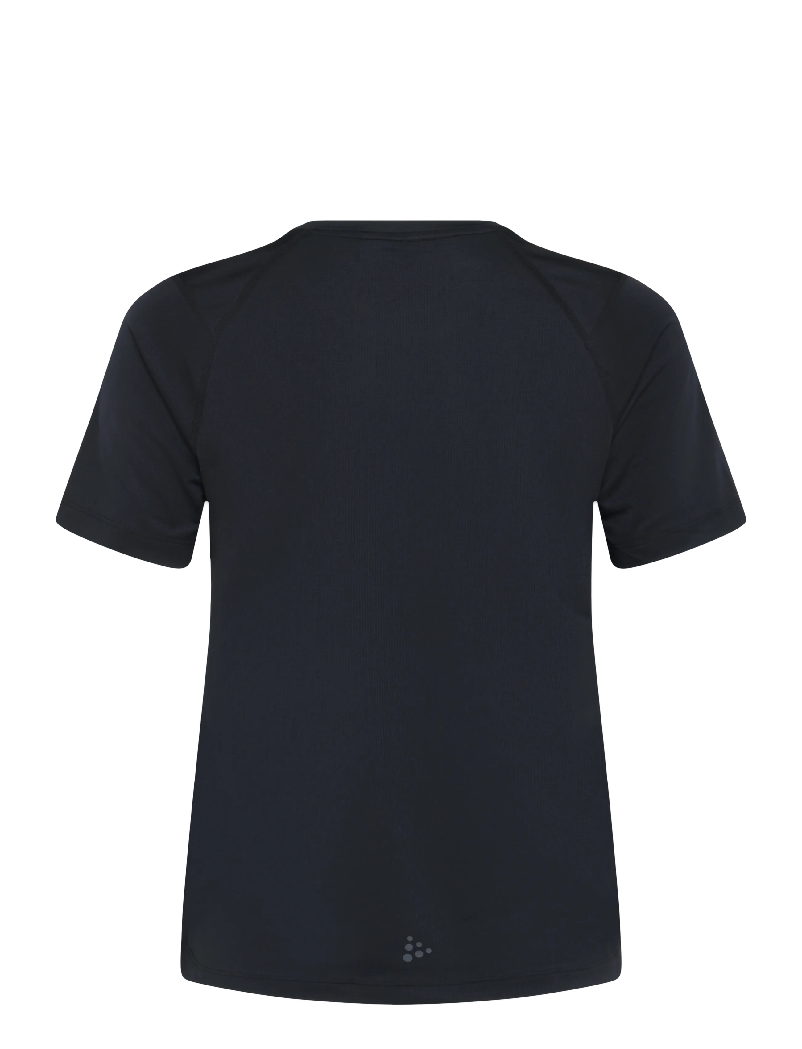 Craft - ESSENCE LOGO TEE 2 W - t-shirts - black - 1