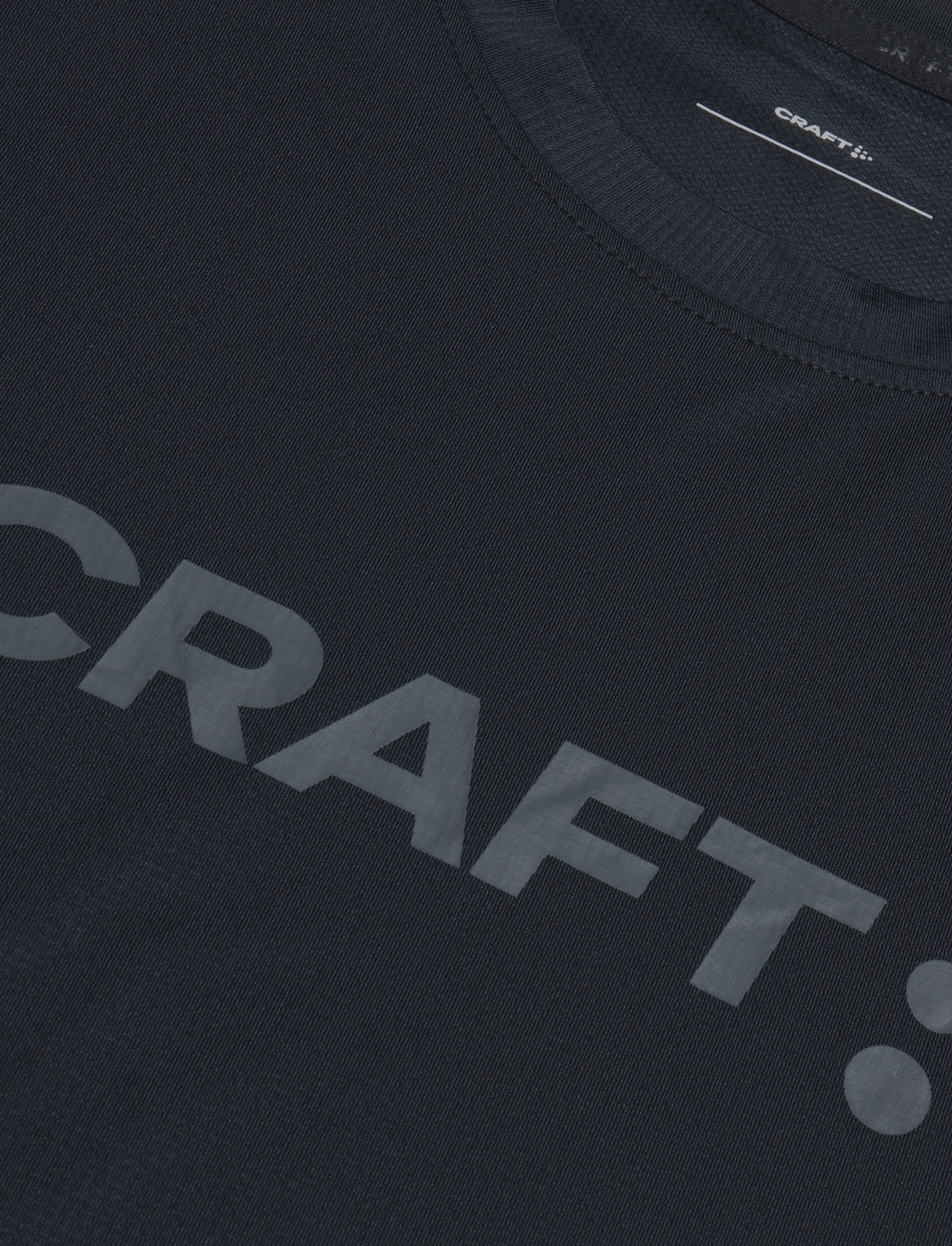 Craft - ESSENCE LOGO TEE 2 W - t-shirts - black - 2