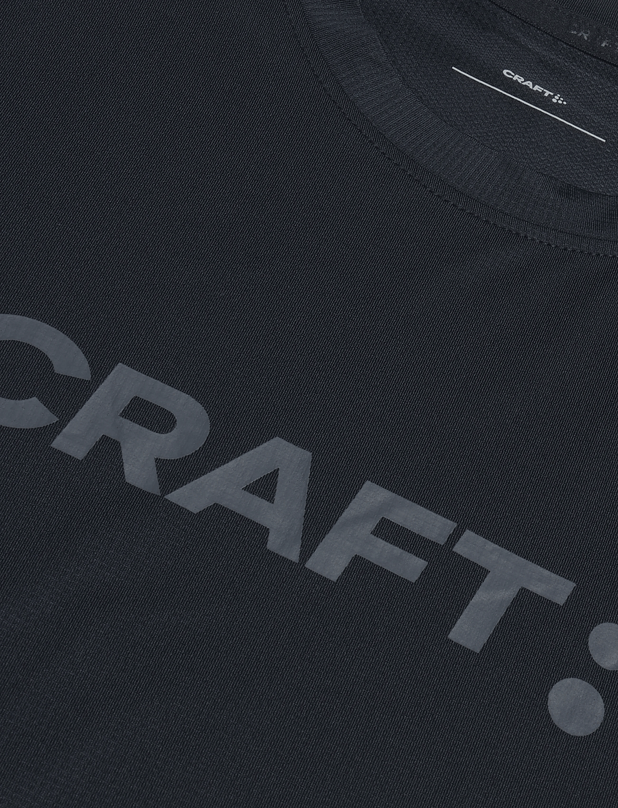 Craft - ESSENCE LOGO TEE 2 W - t-shirts - black - 2