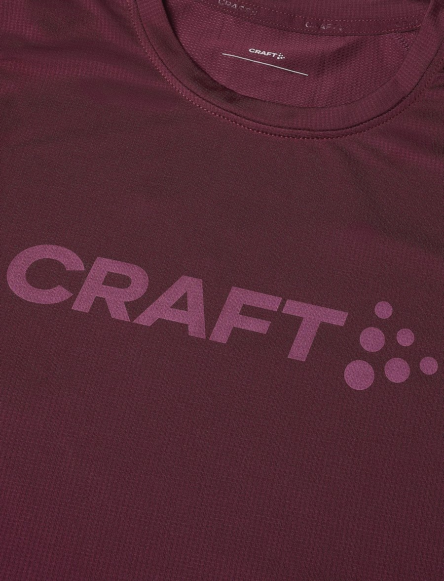 Craft - ESSENCE LOGO TEE 2 W - t-särgid - dk fig - 2