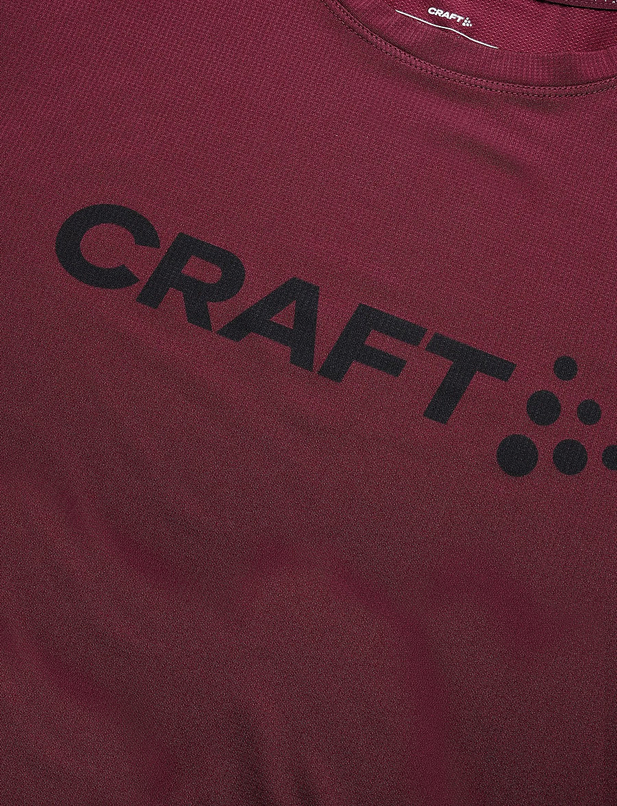 Craft - Essence Logo Tee 2 M - t-shirts - dk fig - 2